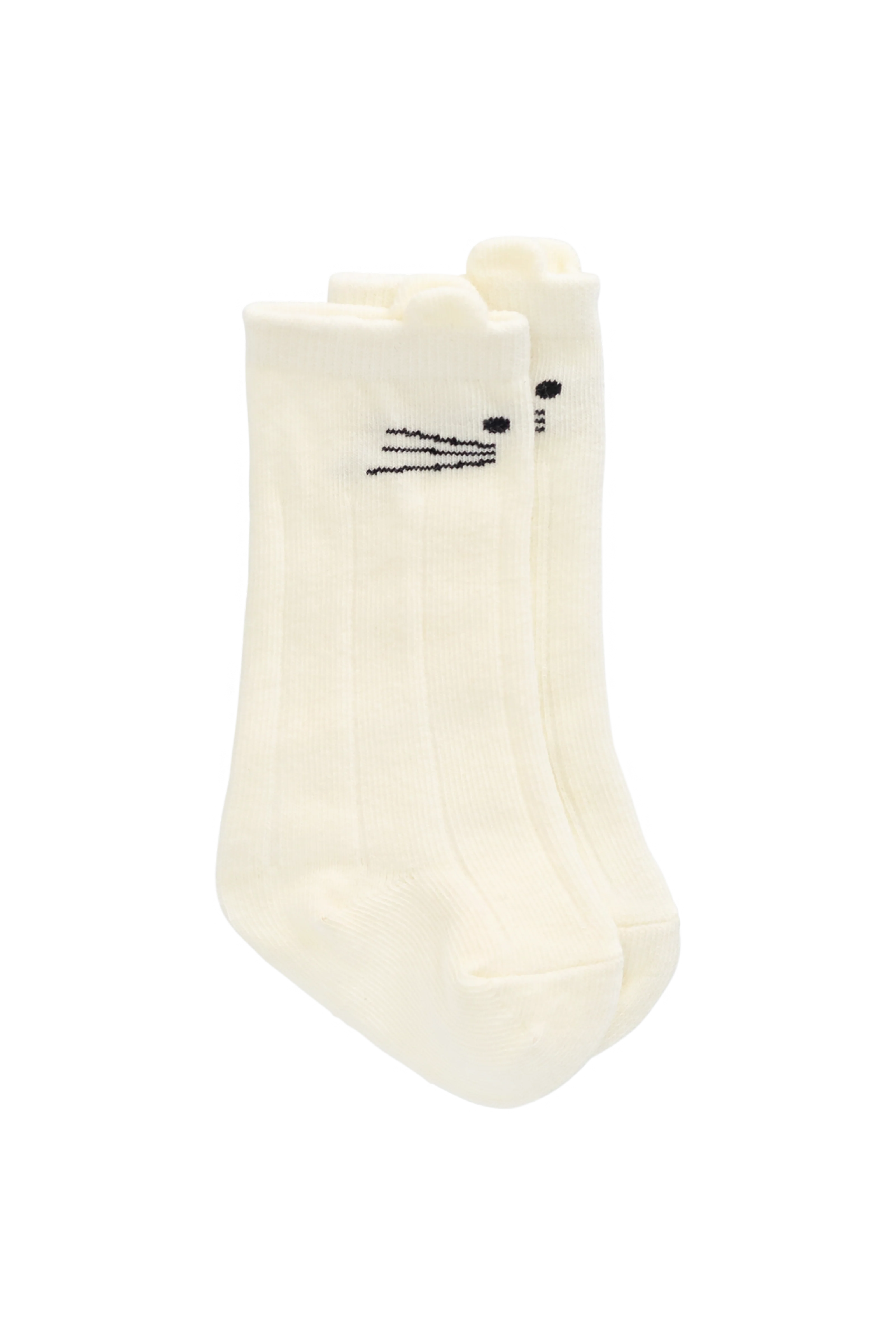 Elsie Knee High Sock - Parchment - Image 2