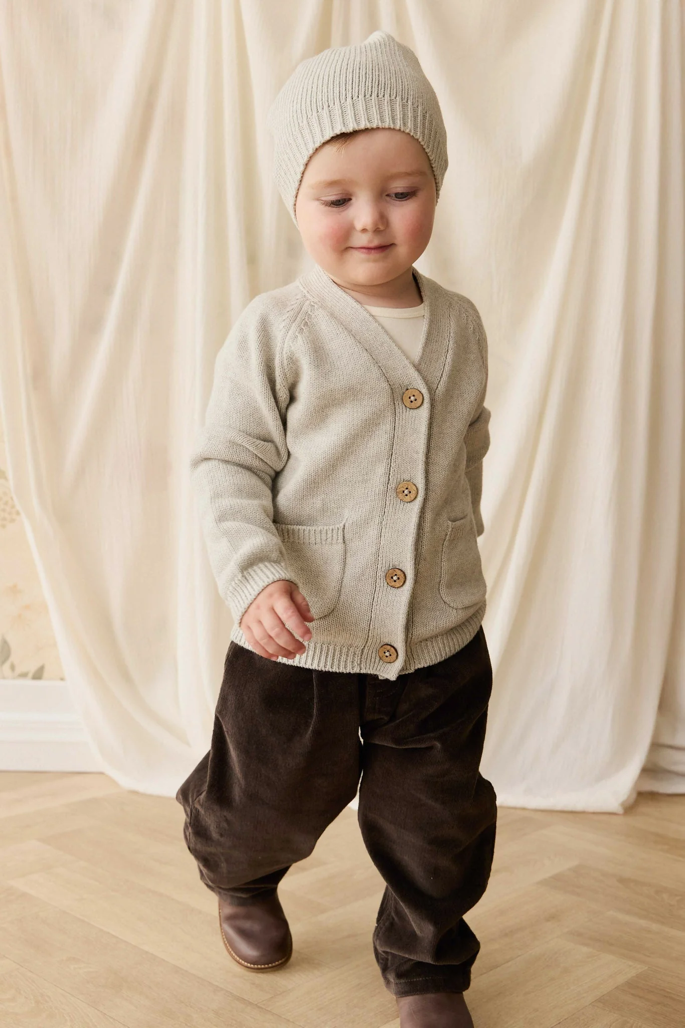 Ethan Hat - Light Grey Marle - Image 3