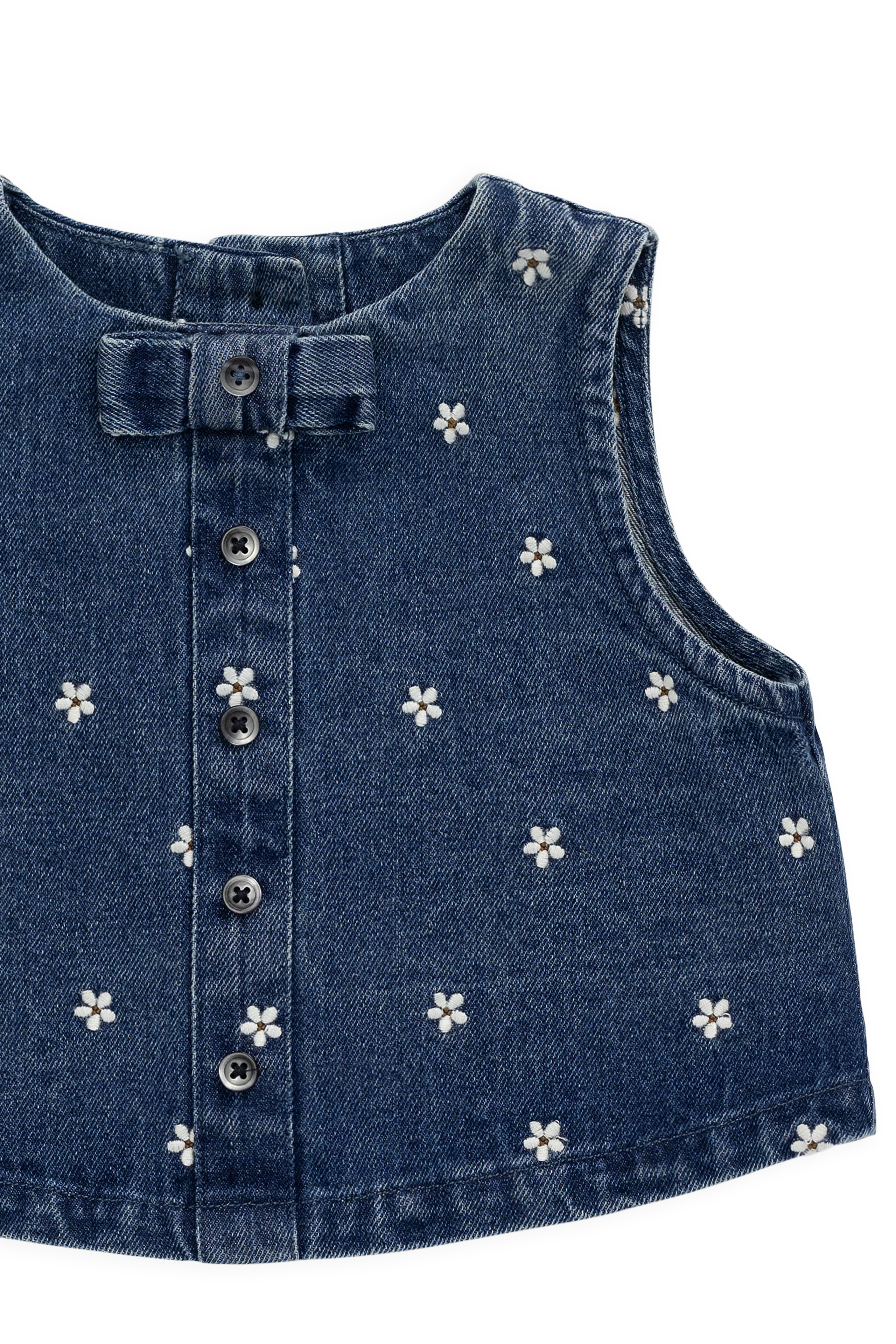 Etta Top-Josie Floral Denim - Image 13