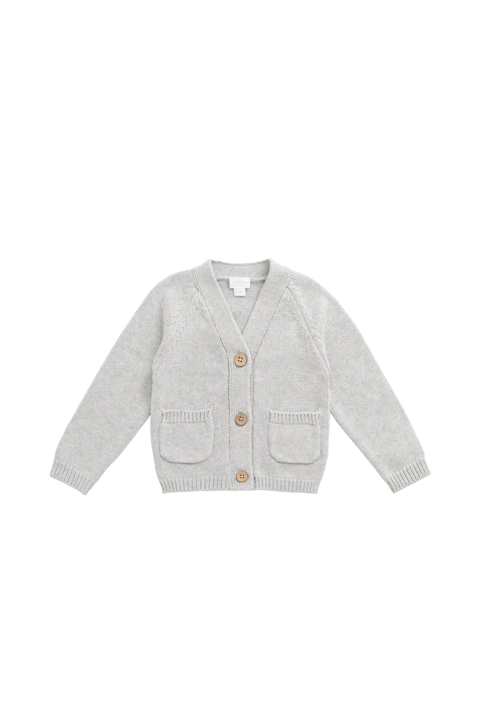 Franco Cardigan - Light Grey Marle - Image 2