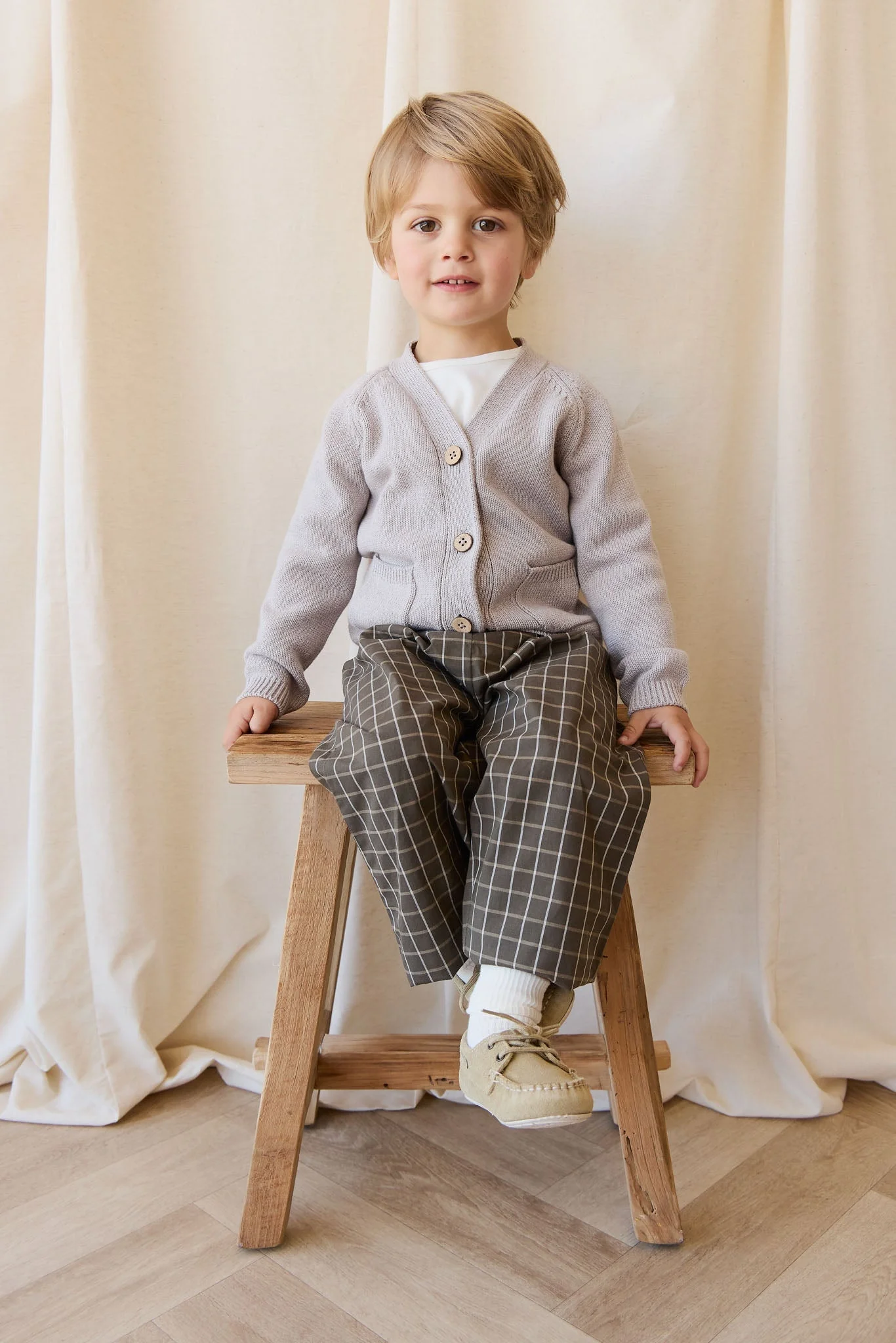 Franco Cardigan - Moleskin Marle - Image 6