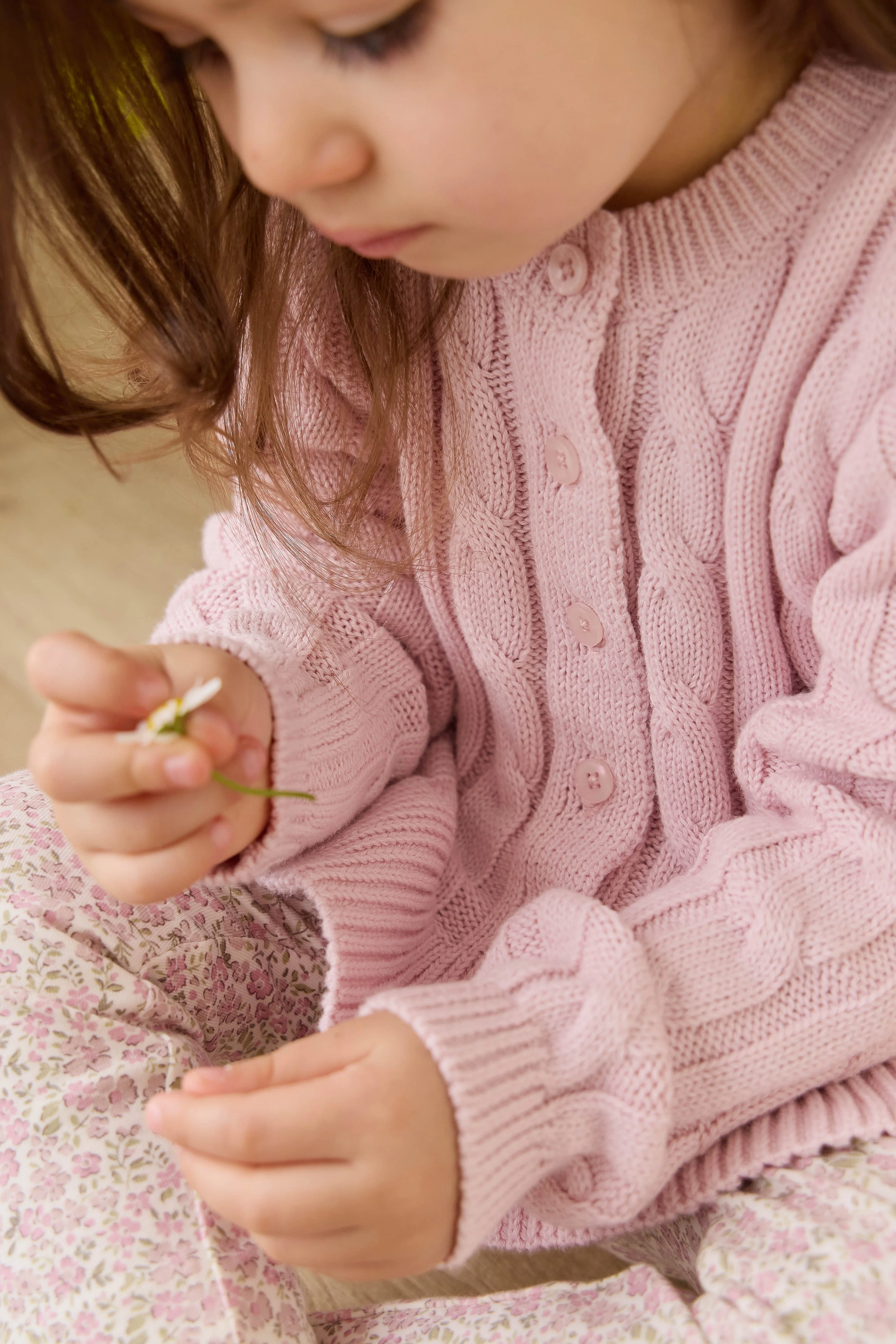 Harriet Cardigan - Frosted Petal - Image 10