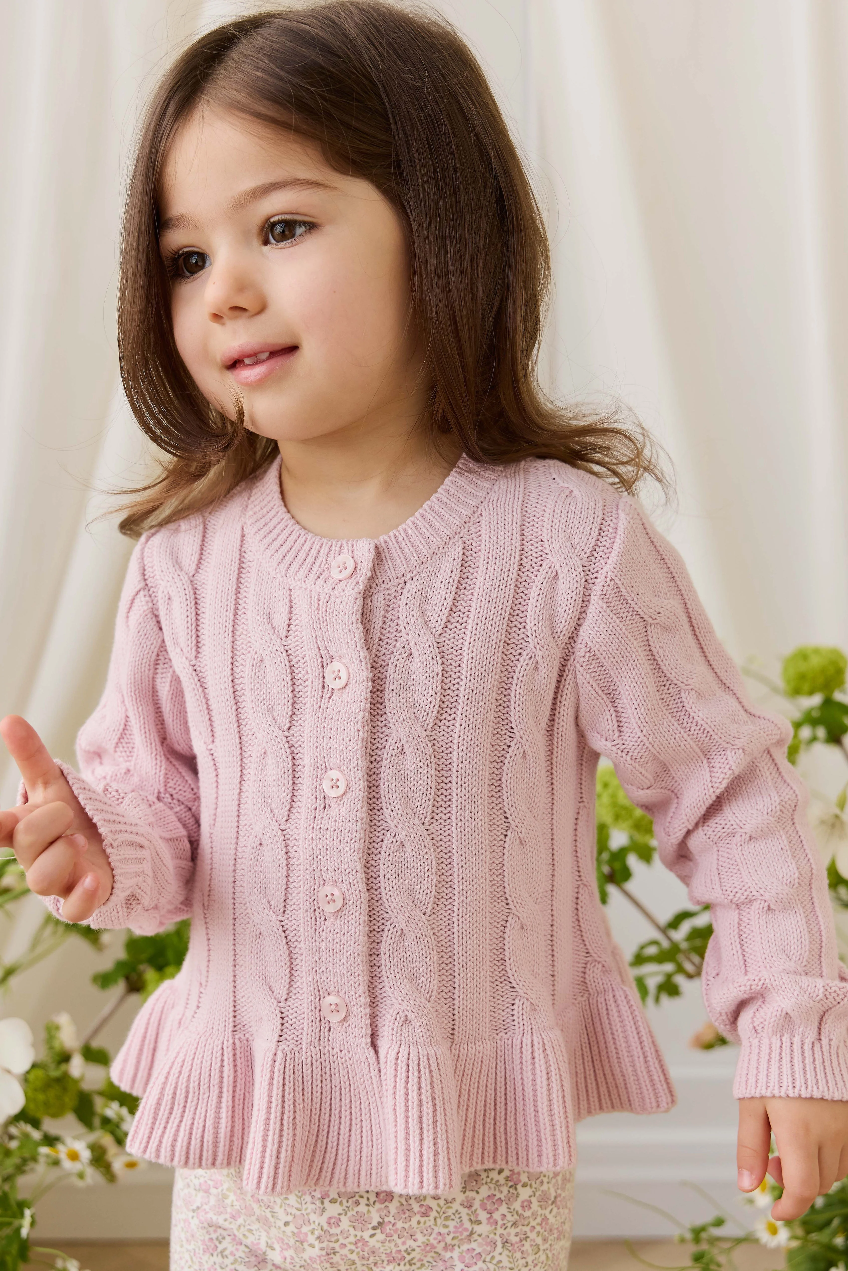 Harriet Cardigan - Frosted Petal - Image 11