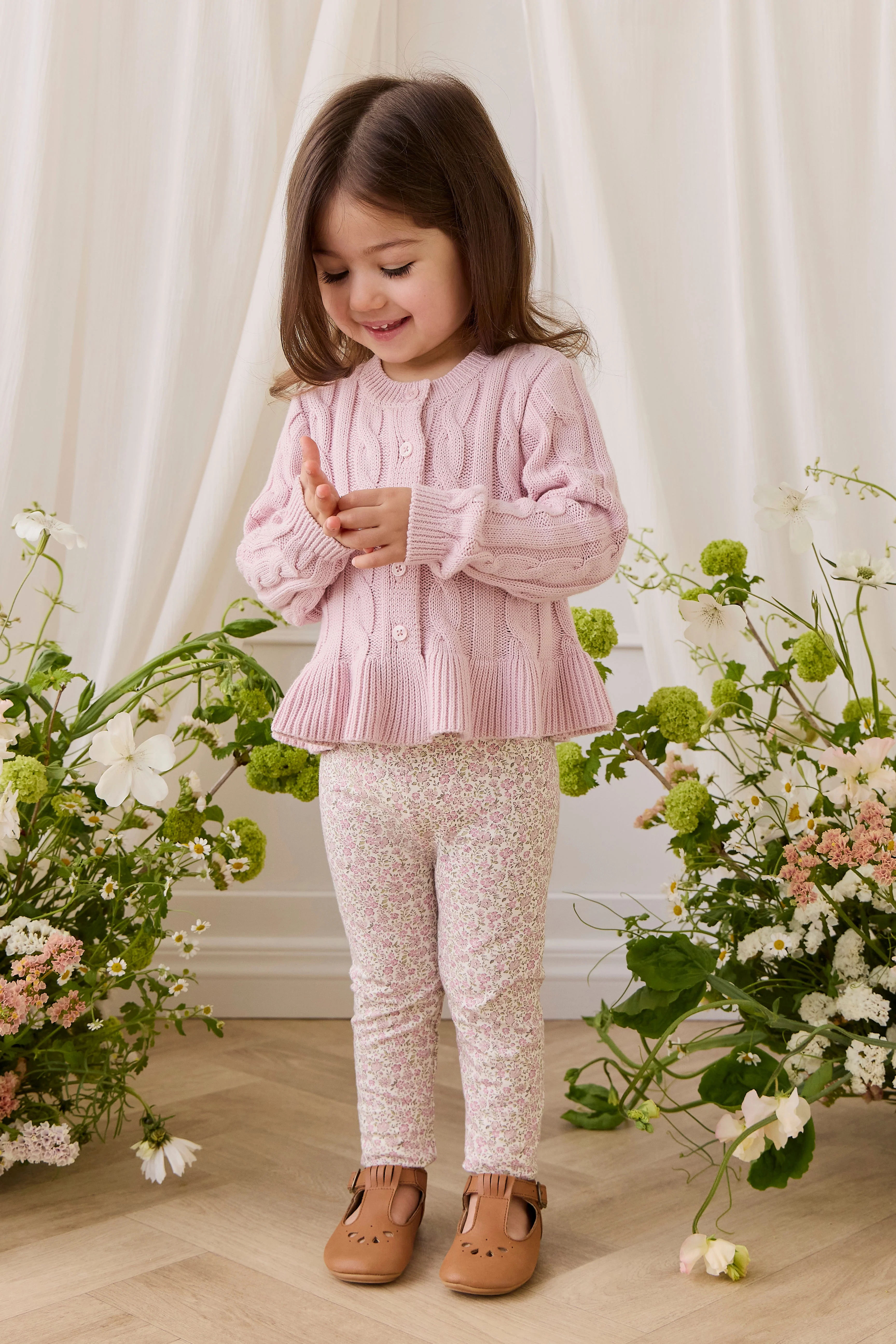 Harriet Cardigan - Frosted Petal - Image 5