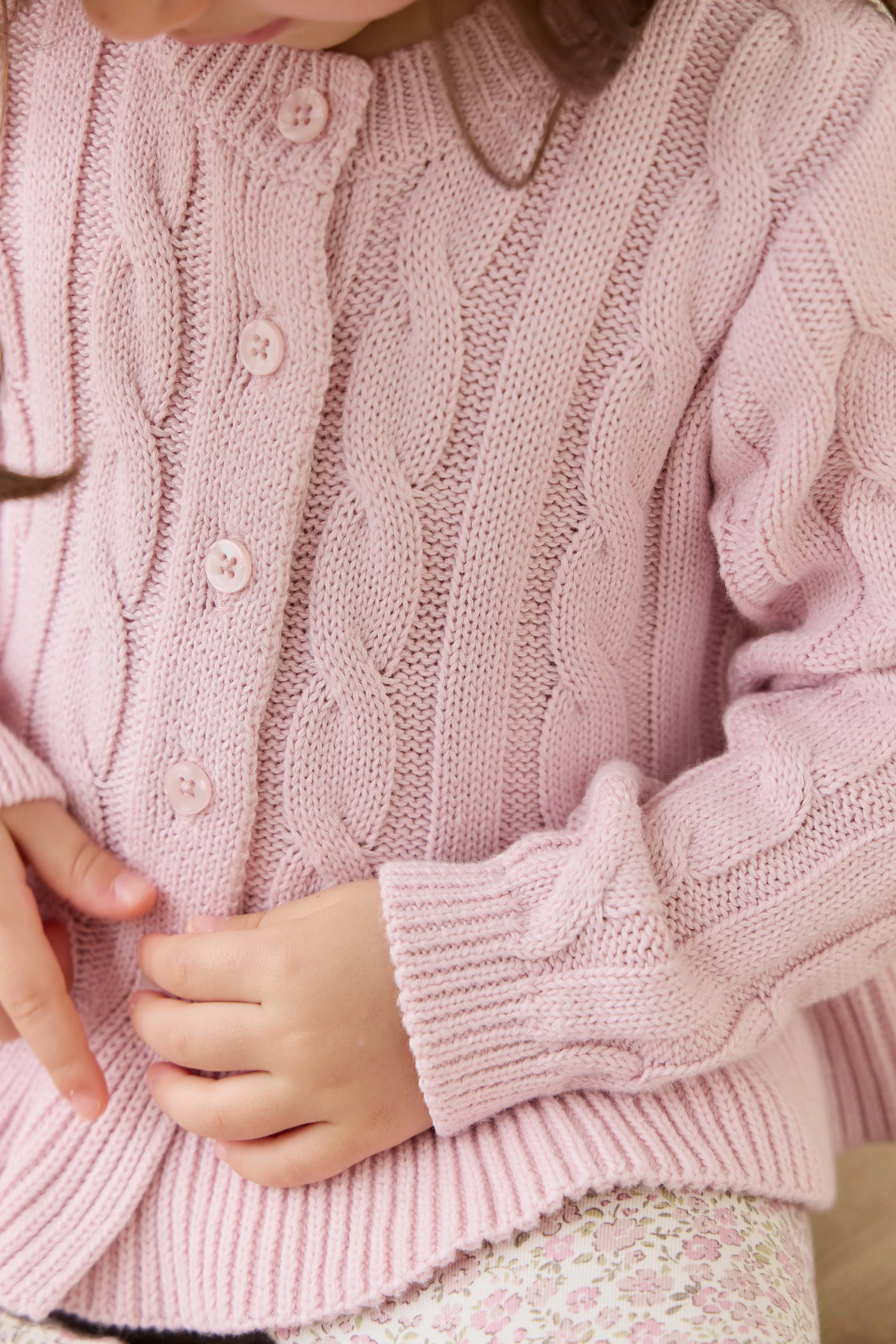 Harriet Cardigan - Frosted Petal - Image 8