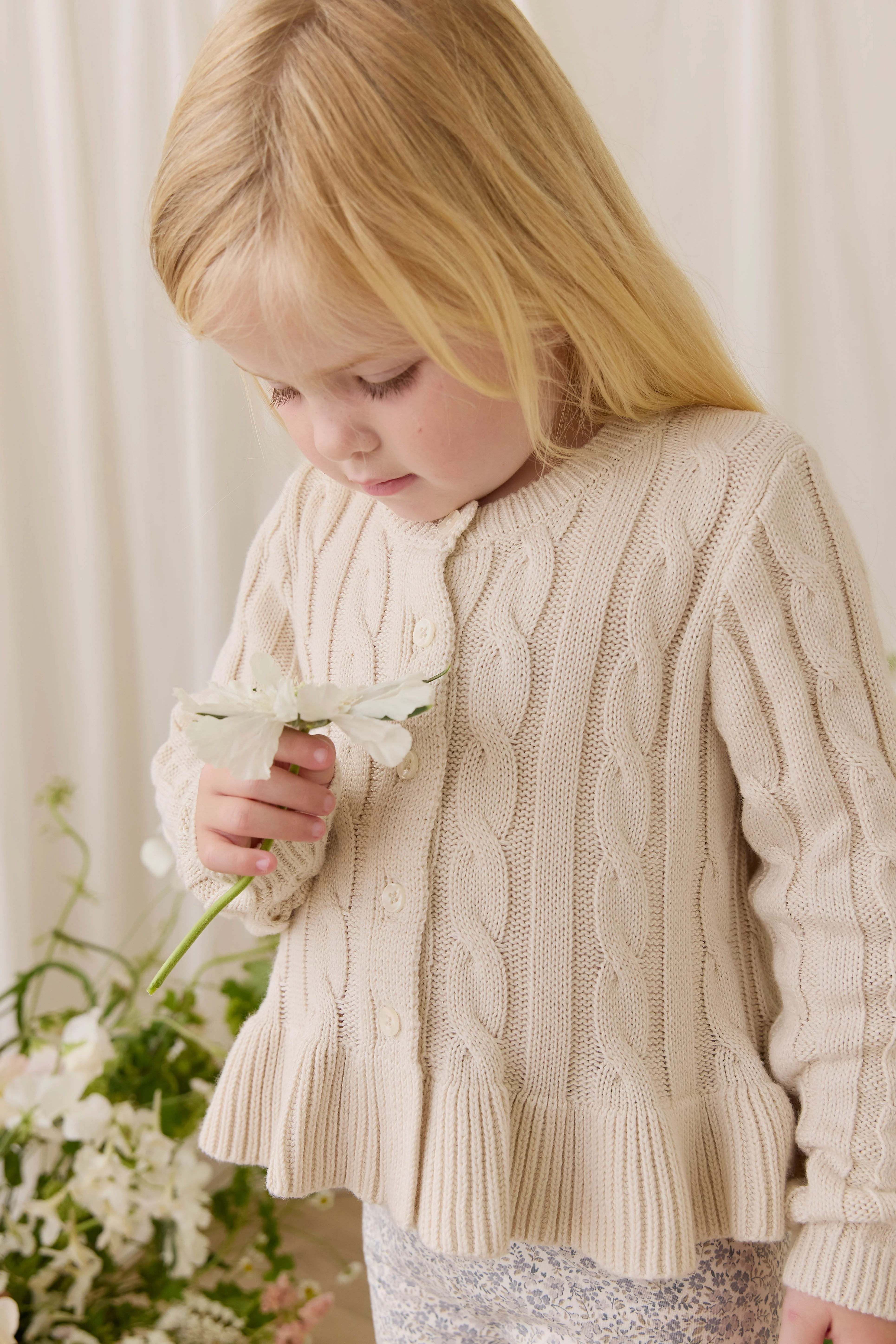Harriet Cardigan - Vanilla - Image 3