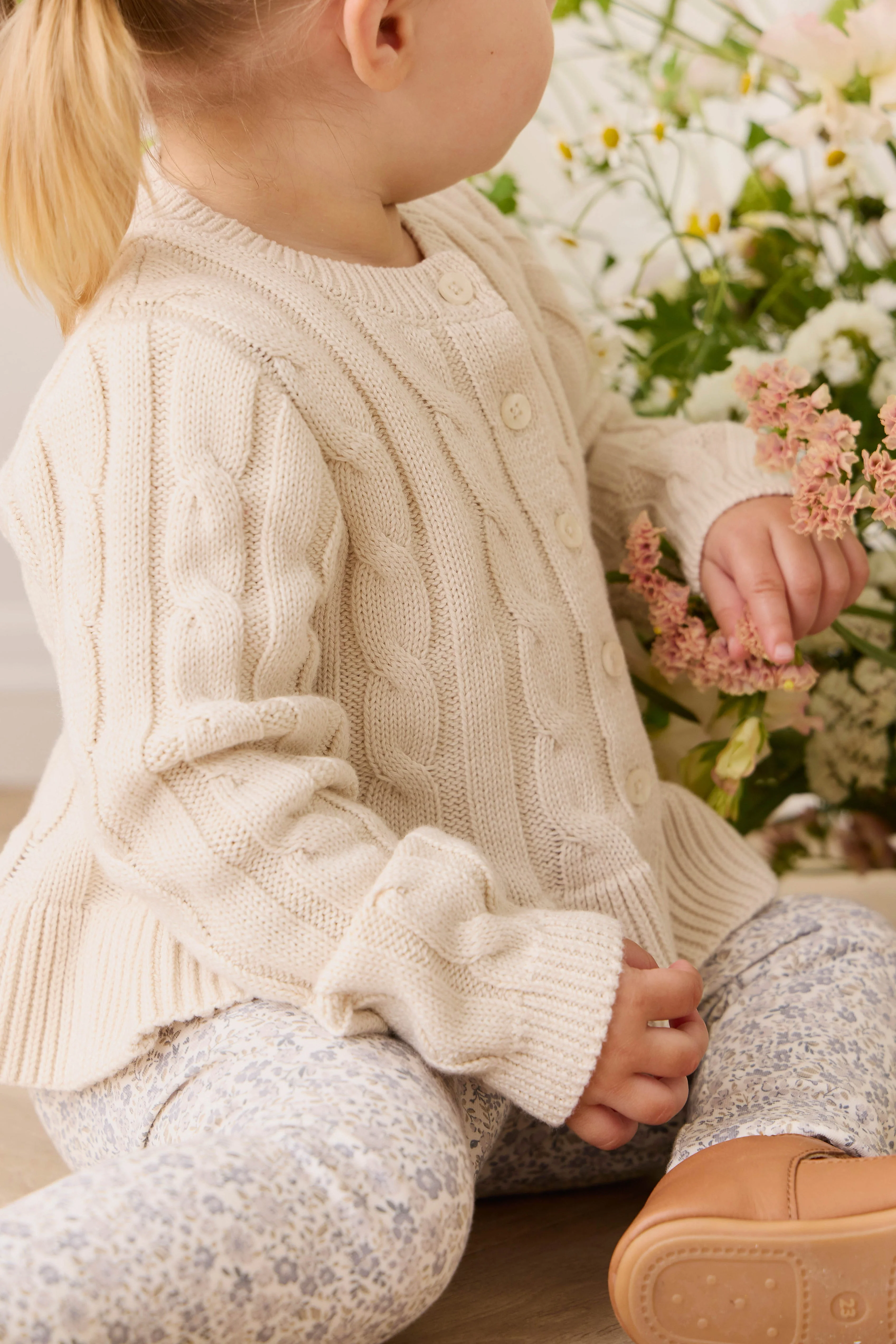 Harriet Cardigan - Vanilla - Image 4