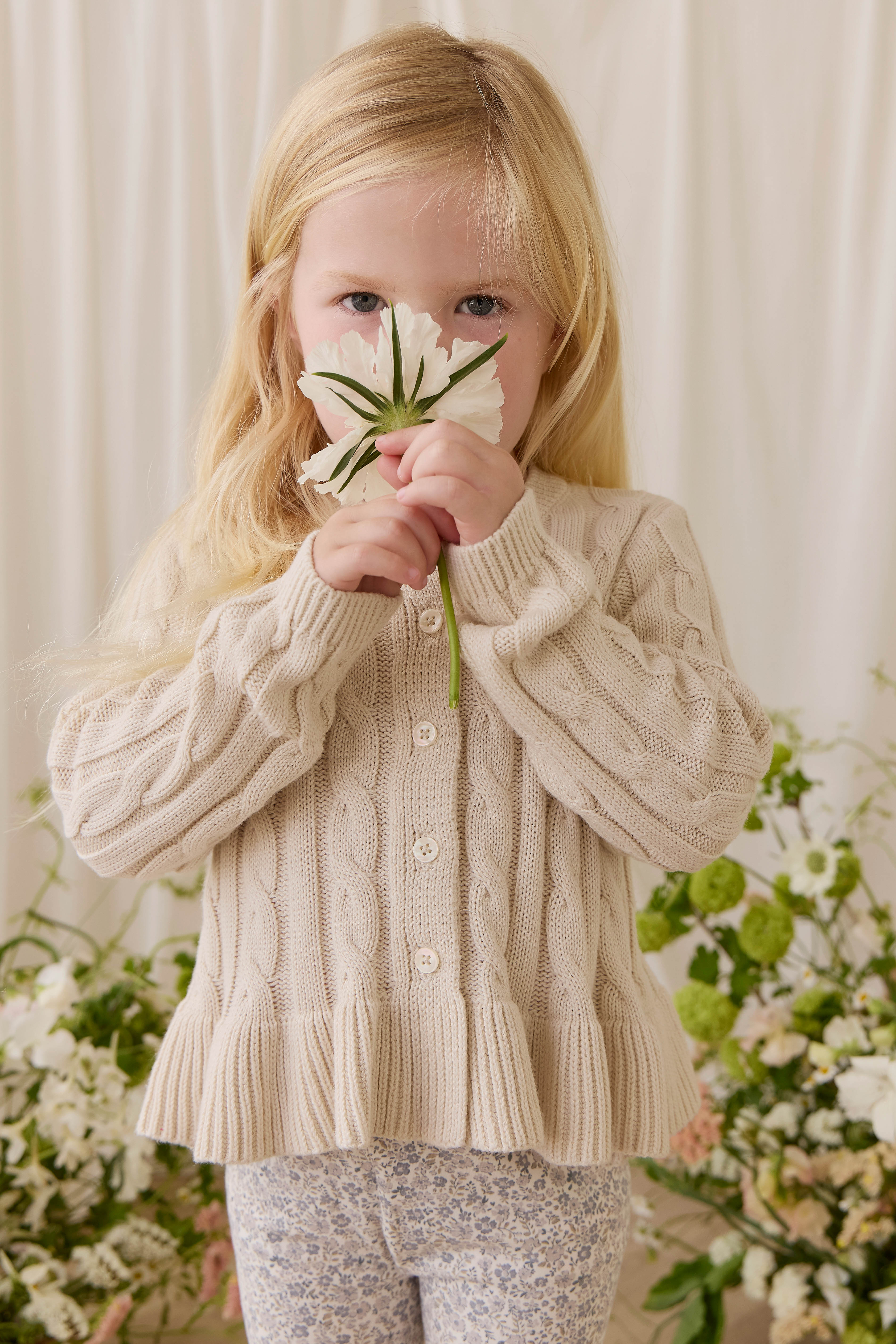 Harriet Cardigan - Vanilla - Image 5