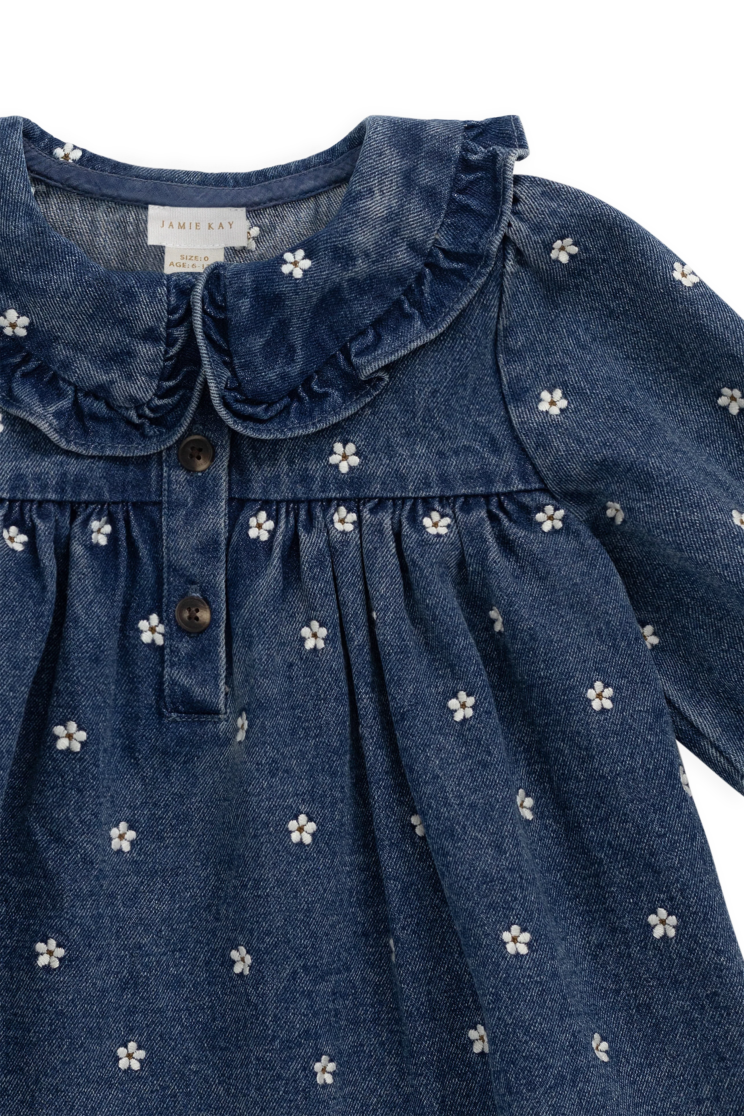 Ira Dress-Josie Floral Denim - Image 6