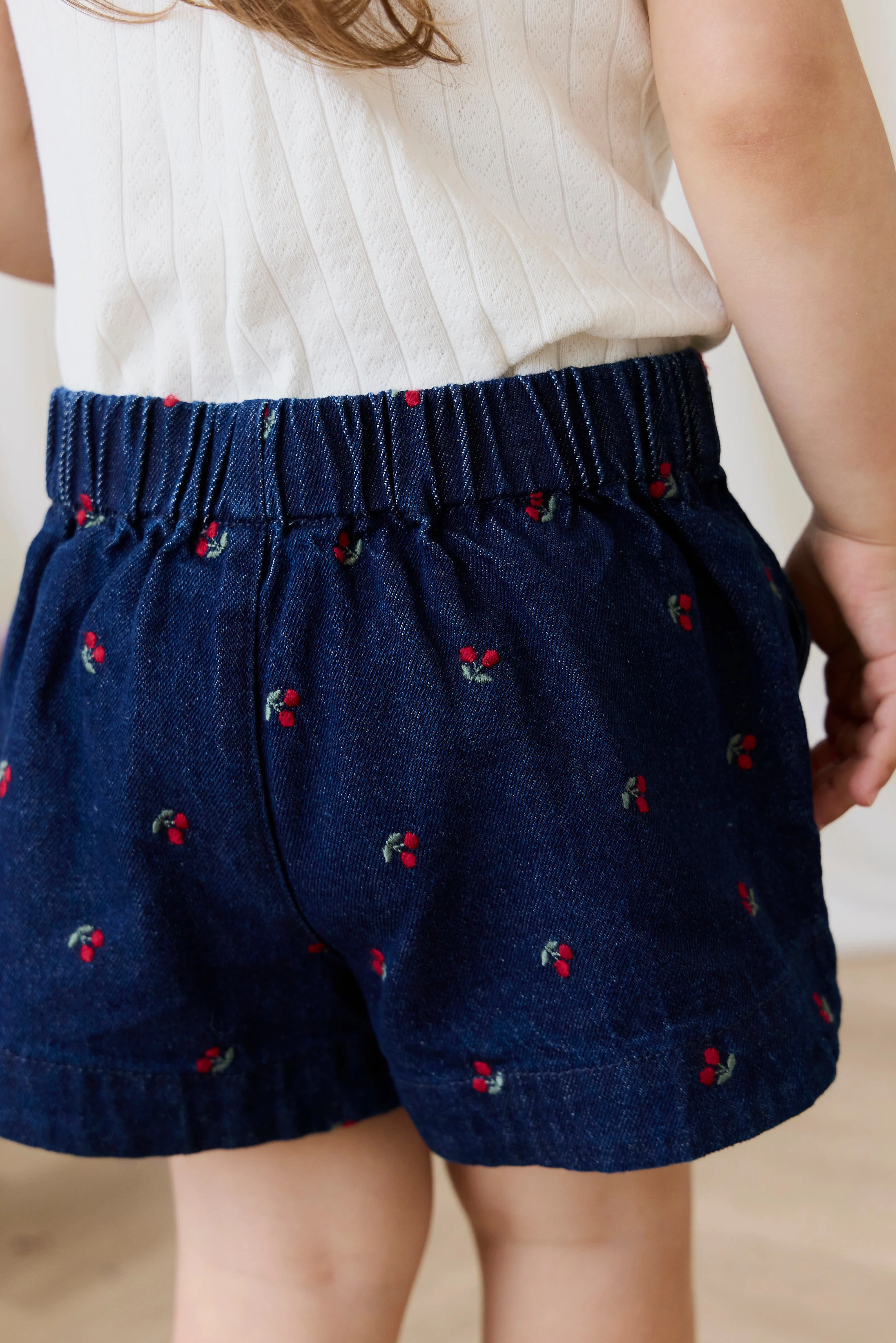 Jardine Short - Cerise Denim - Image 8