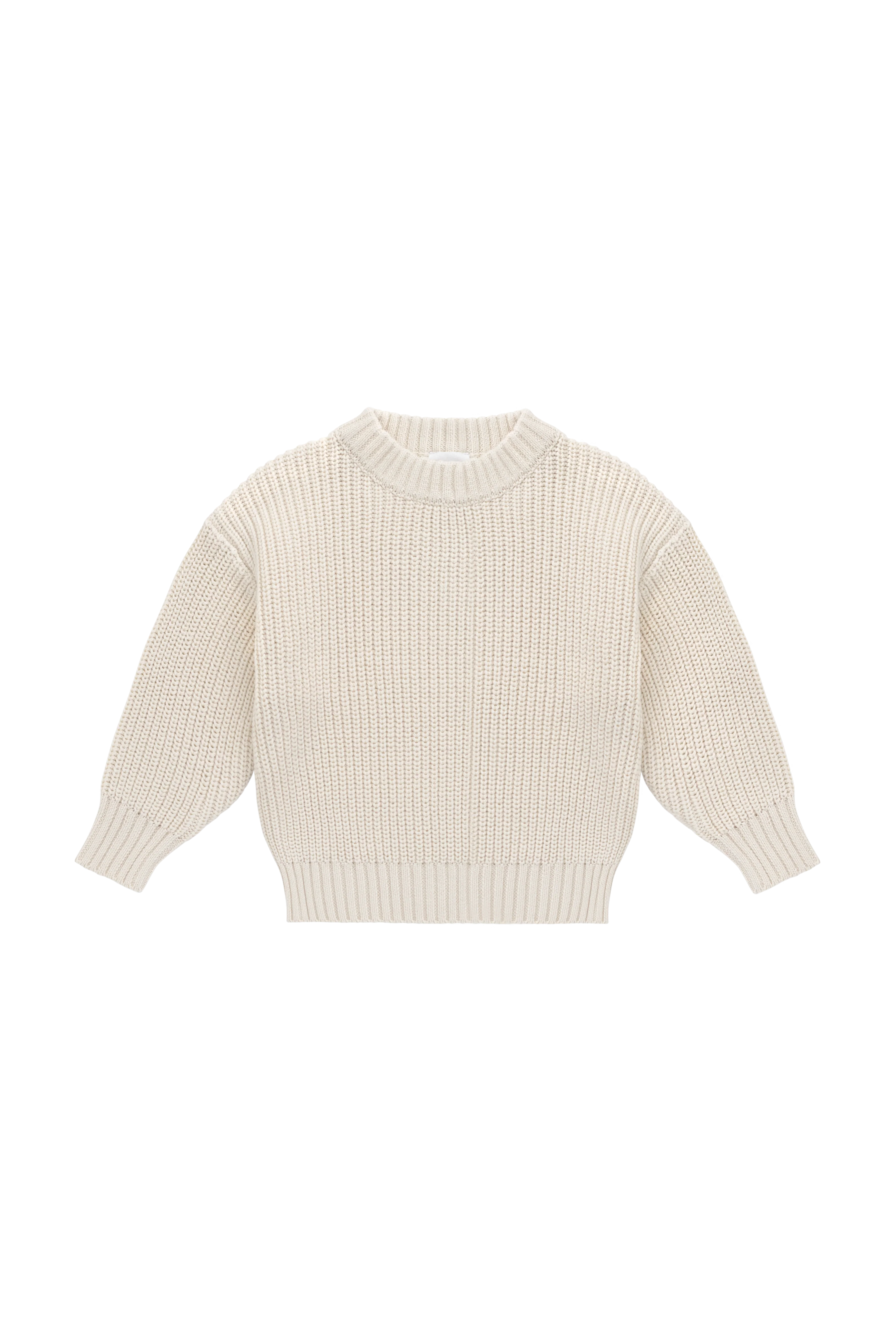 Johan Knit Jumper - Vanilla - Image 2