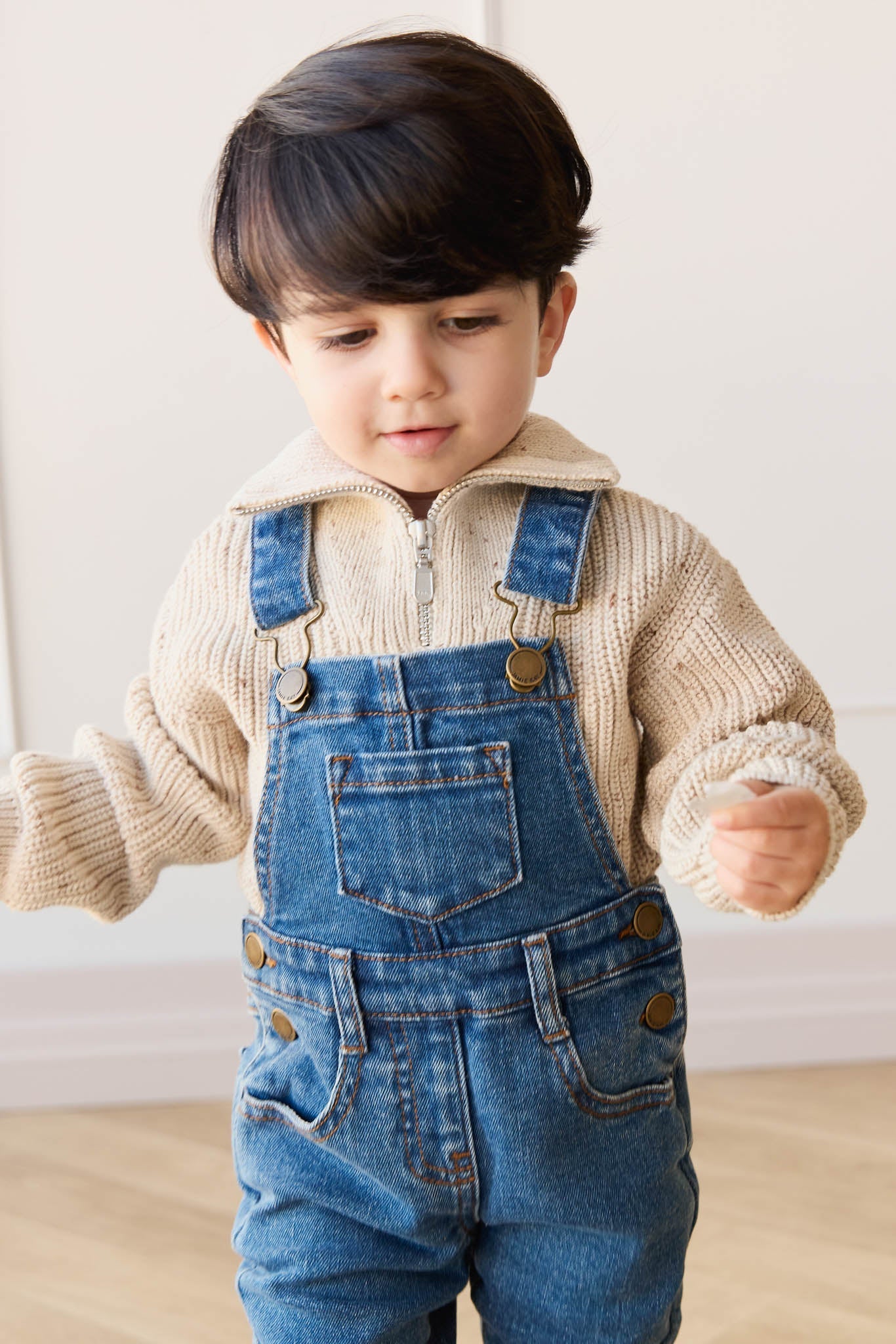 Jordie Overall - Mid Wash Denim - Image 2