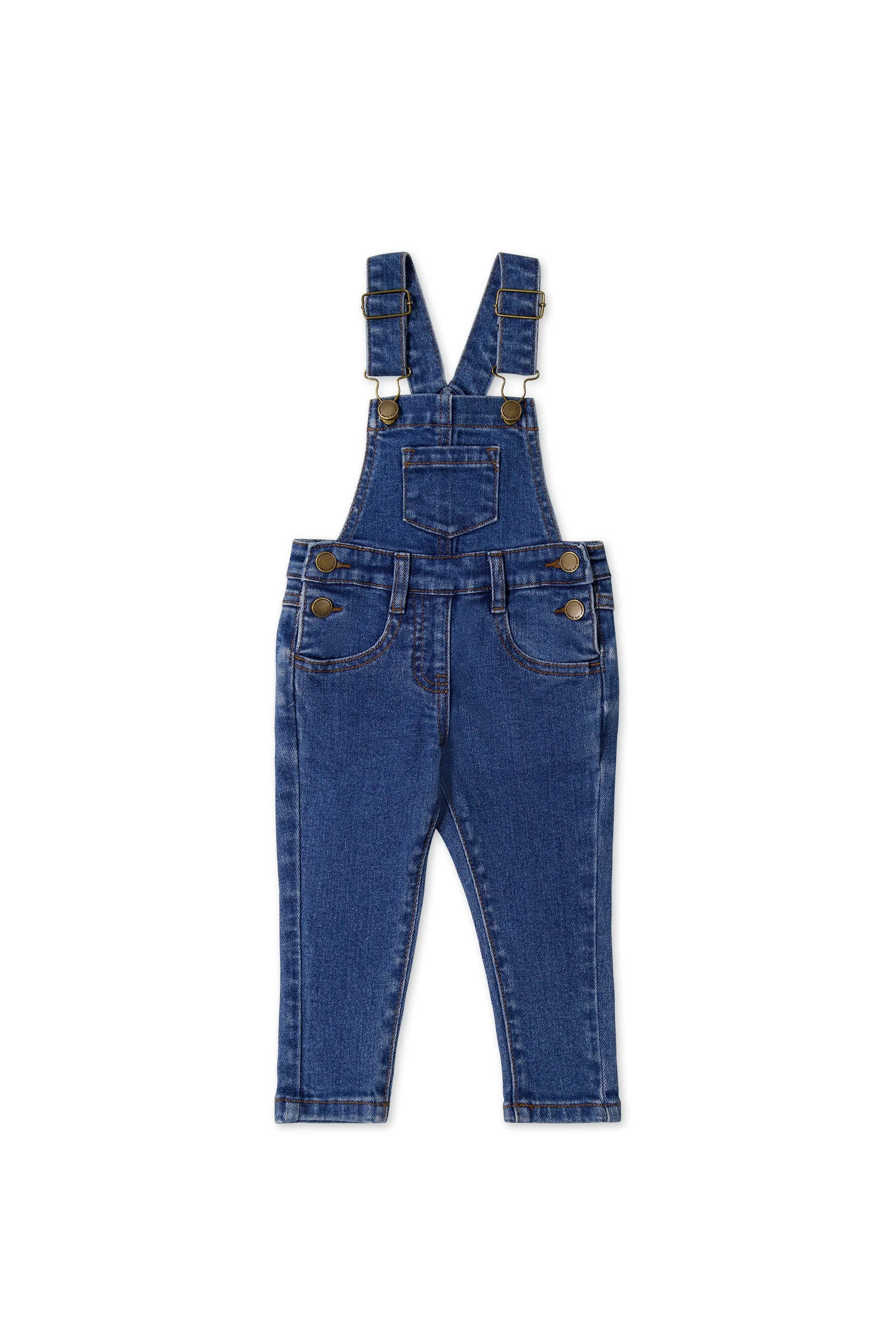 Jordie Overall - Mid Wash Denim - Image 3