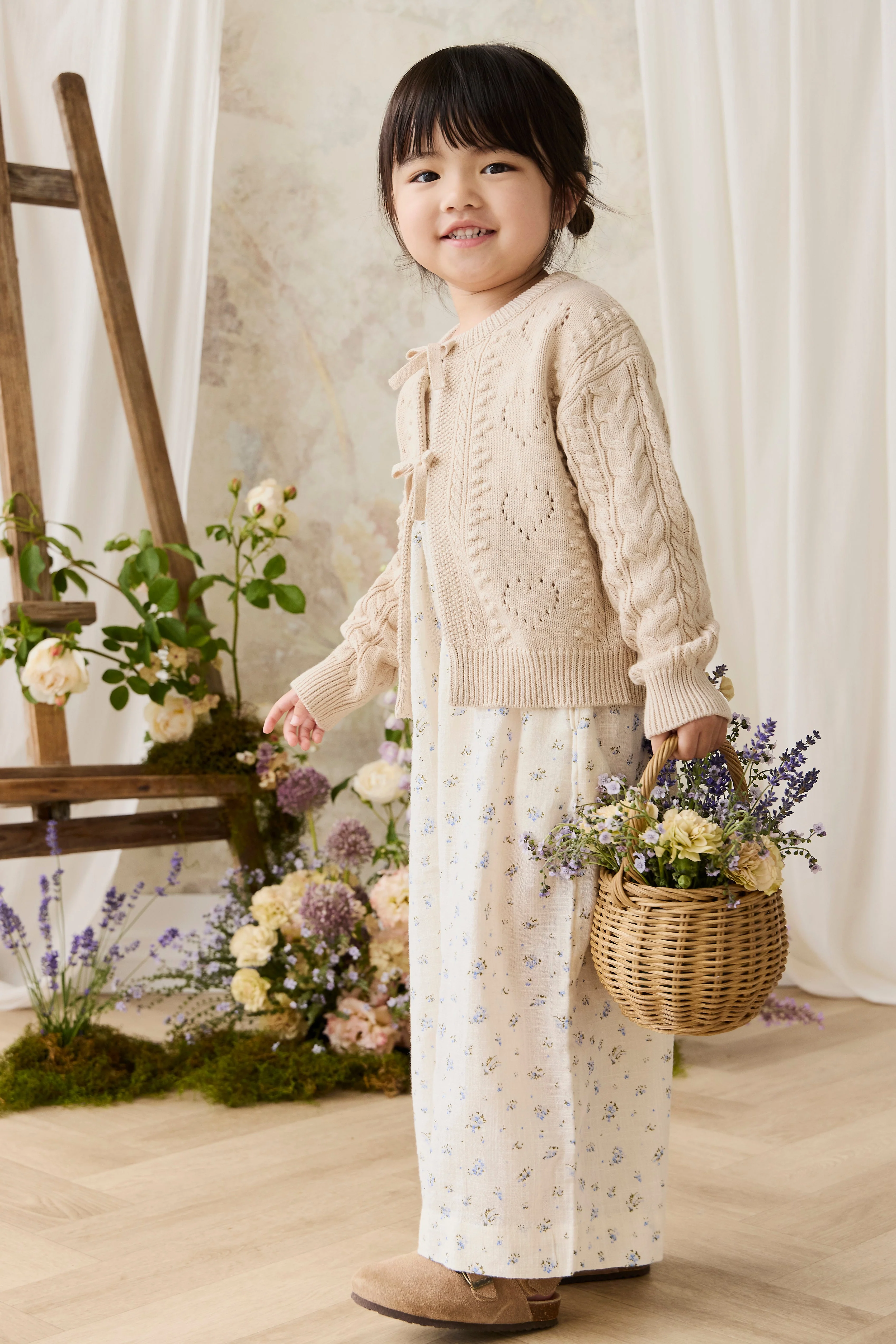 Josephine Cardigan - Light Oatmeal Marle - Image 10