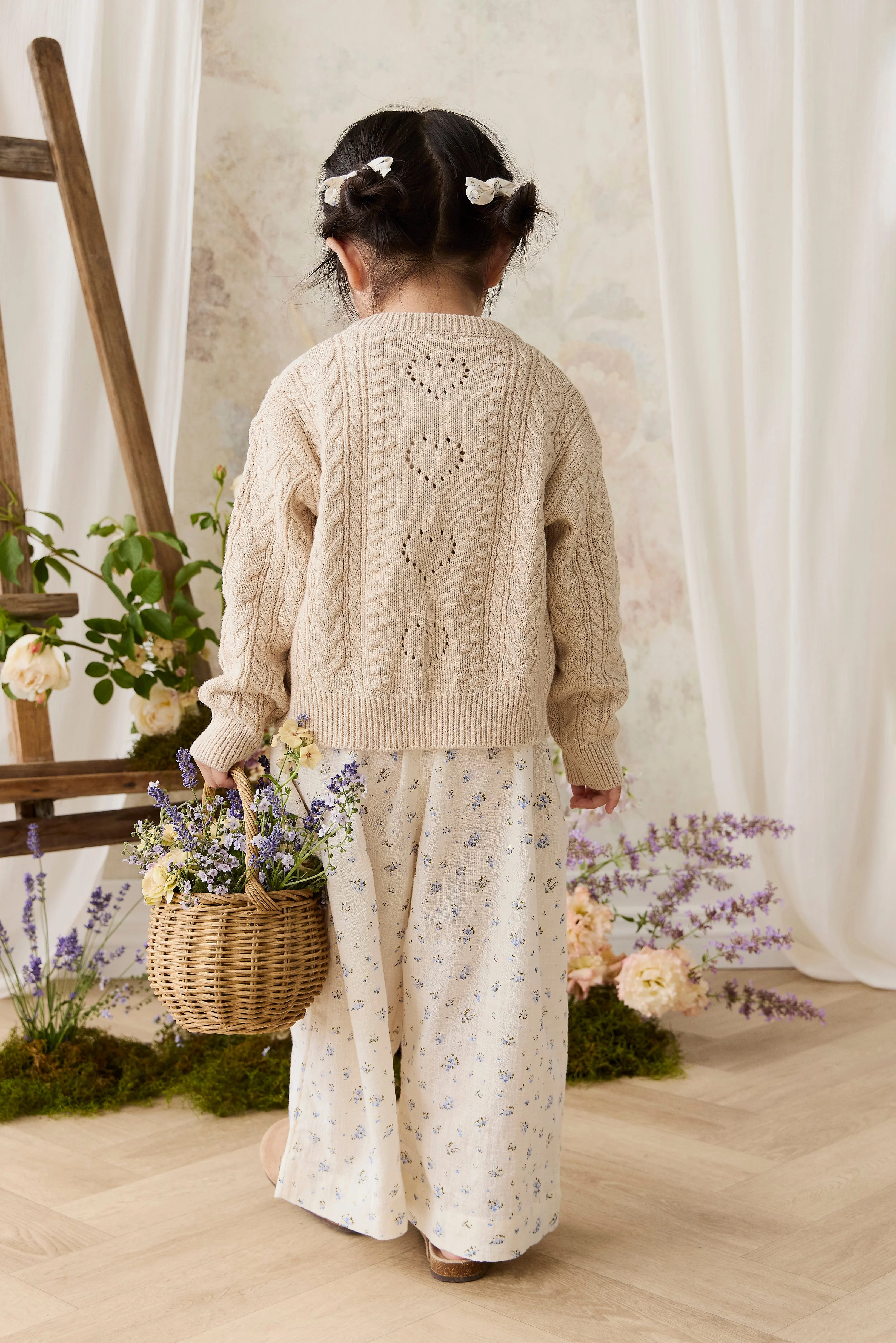 Josephine Cardigan - Light Oatmeal Marle - Image 11