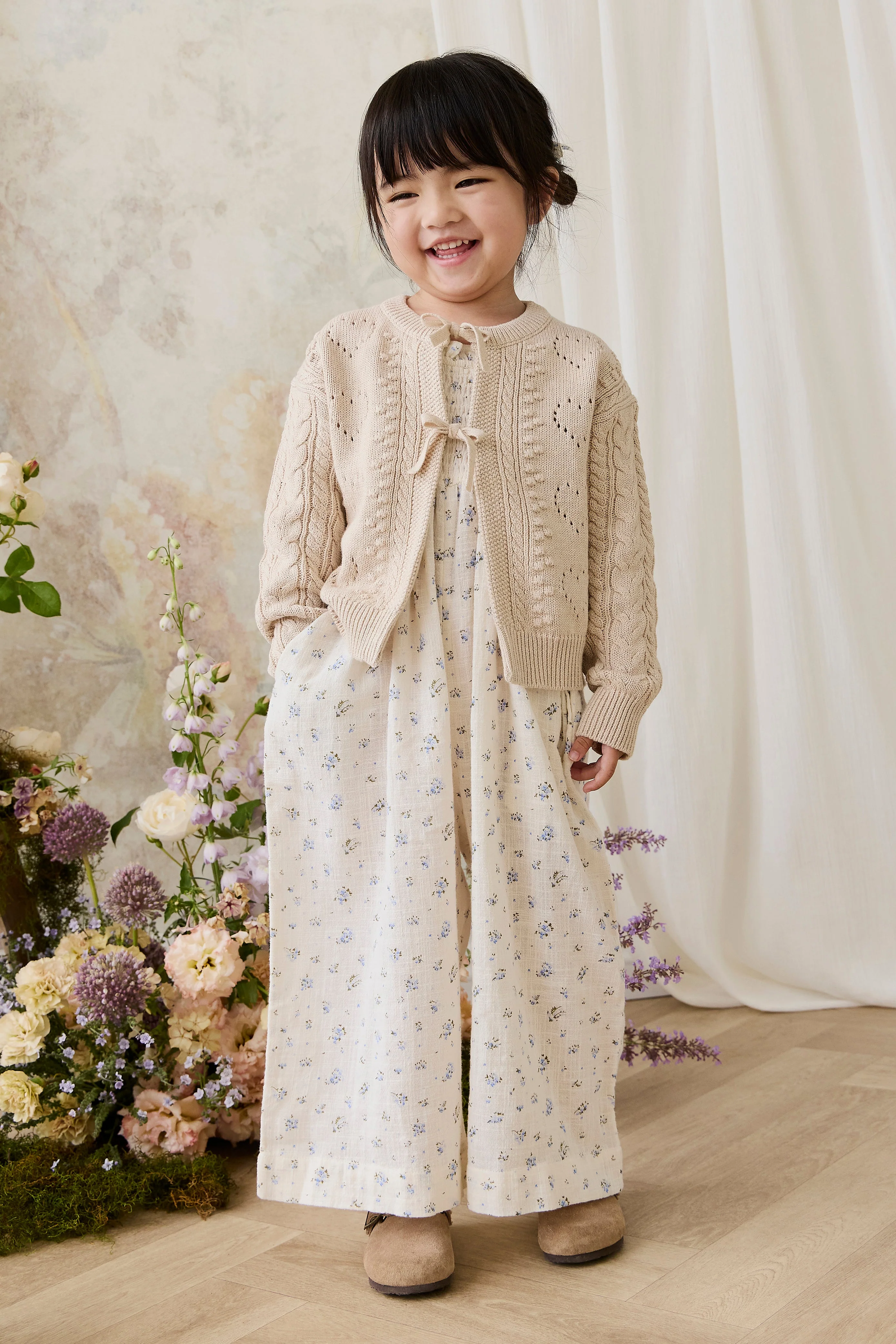 Josephine Cardigan - Light Oatmeal Marle - Image 7