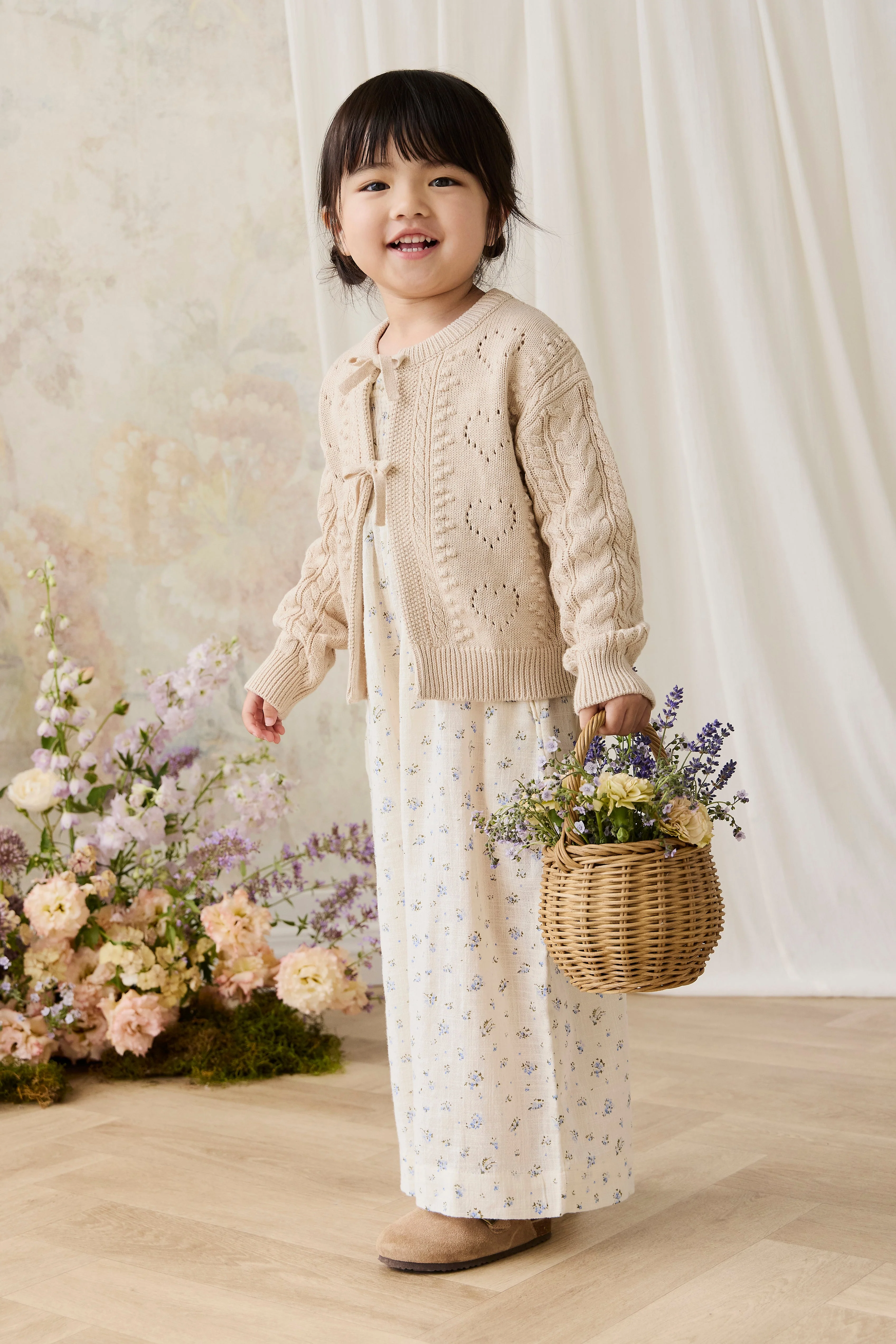 Josephine Cardigan - Light Oatmeal Marle - Image 9