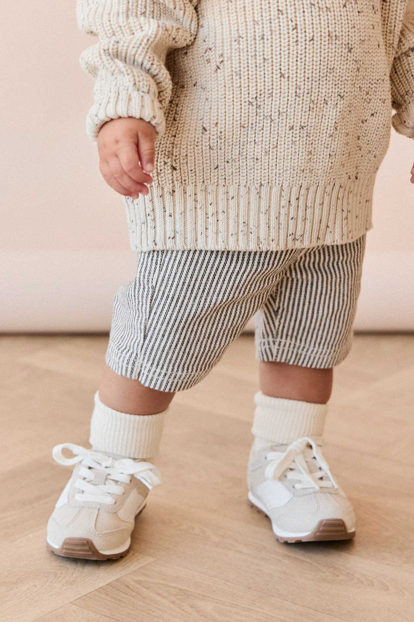 Jude Short - Dark Coffee/Buff Stripe - Image 2