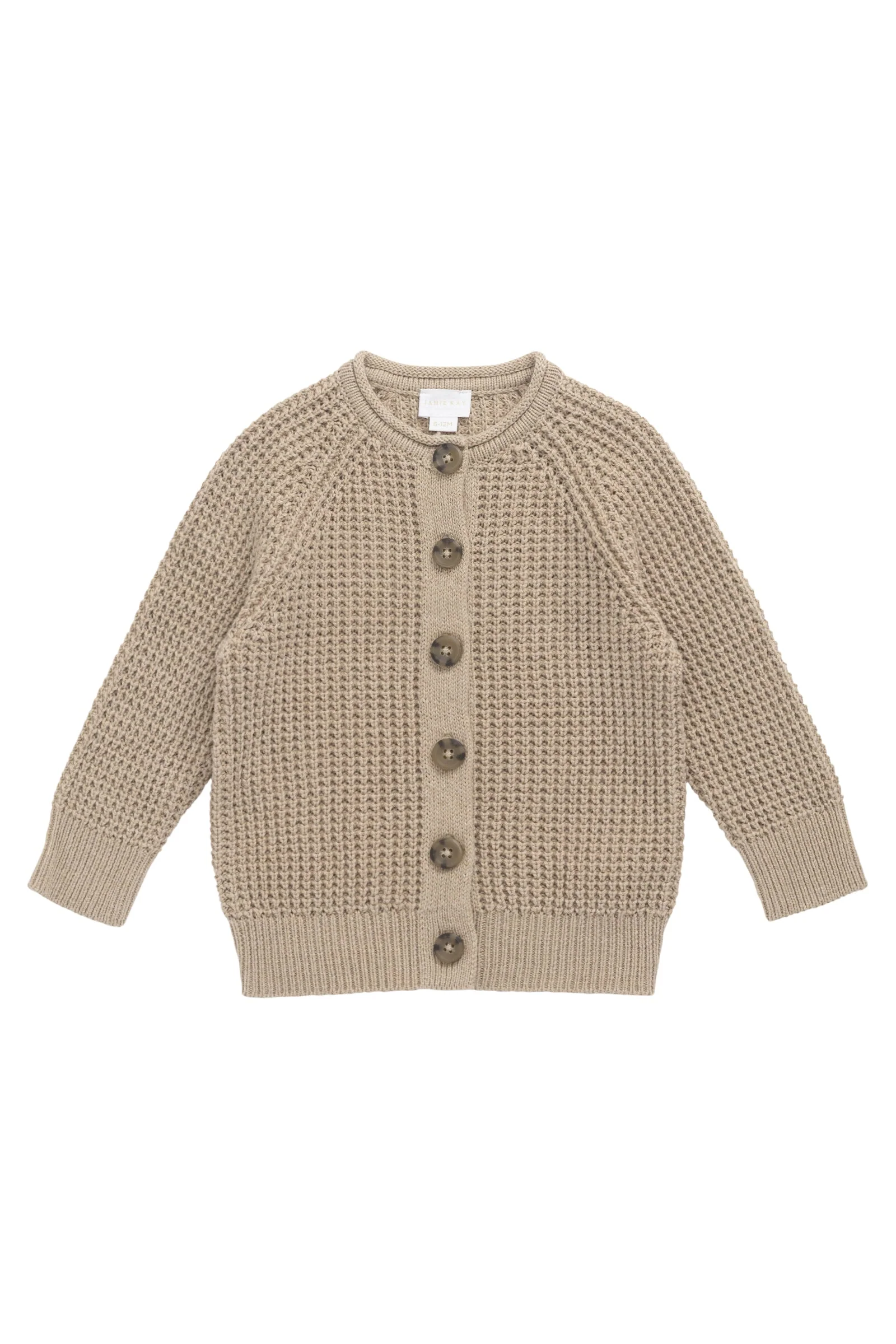 Lane Knit Cardigan - Sand Dune Marle - Image 2