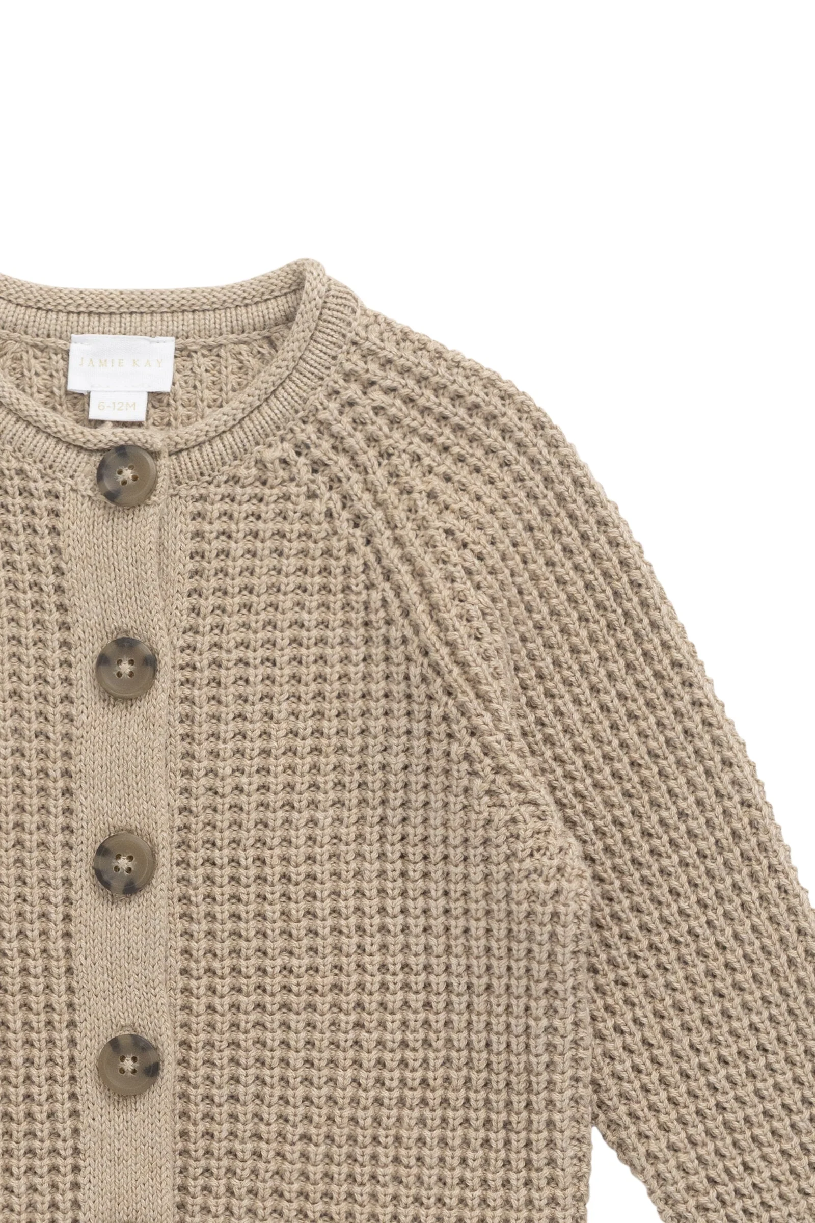 Lane Knit Cardigan - Sand Dune Marle - Image 5
