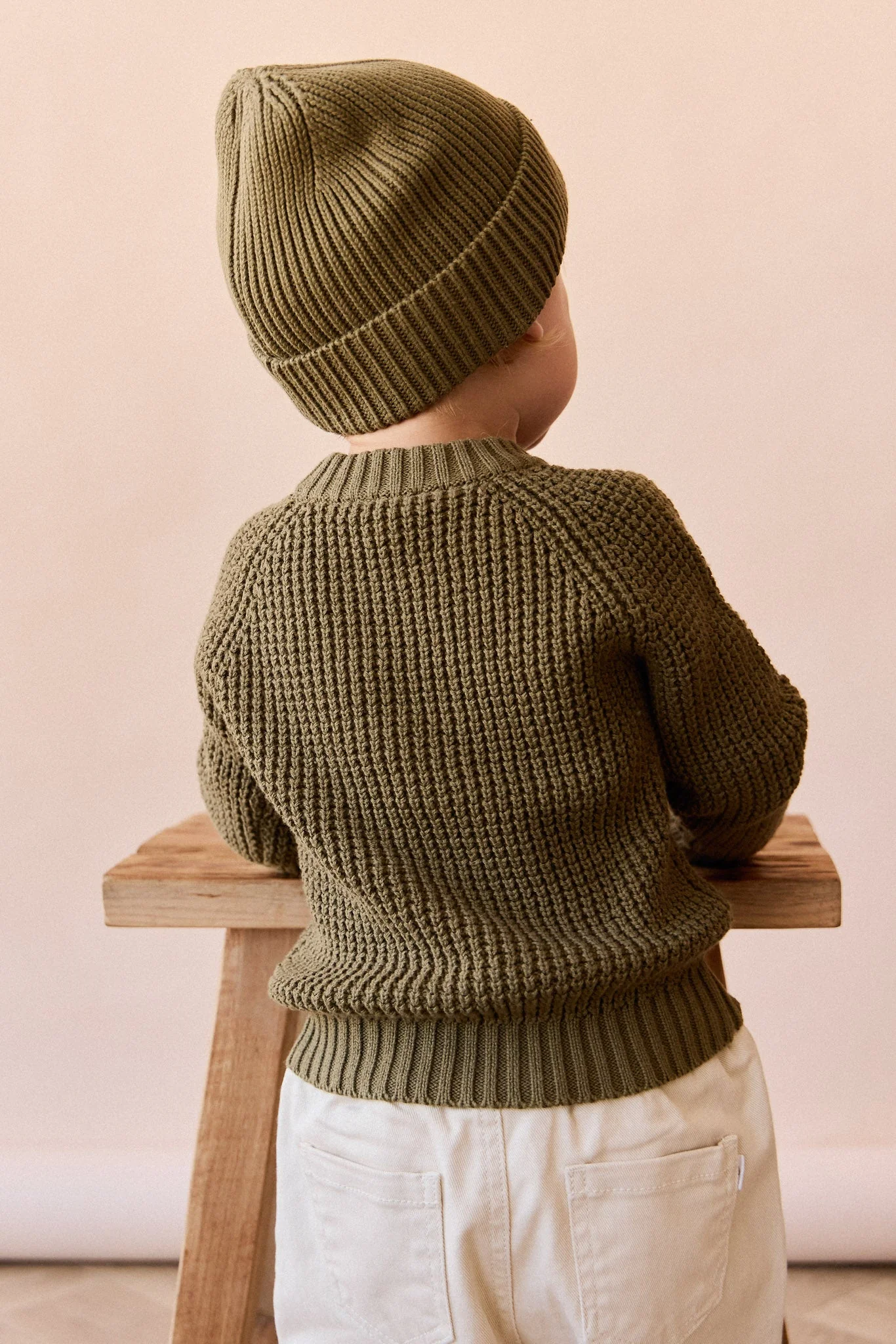 Leon Knitted Beanie - Cricket - Image 3
