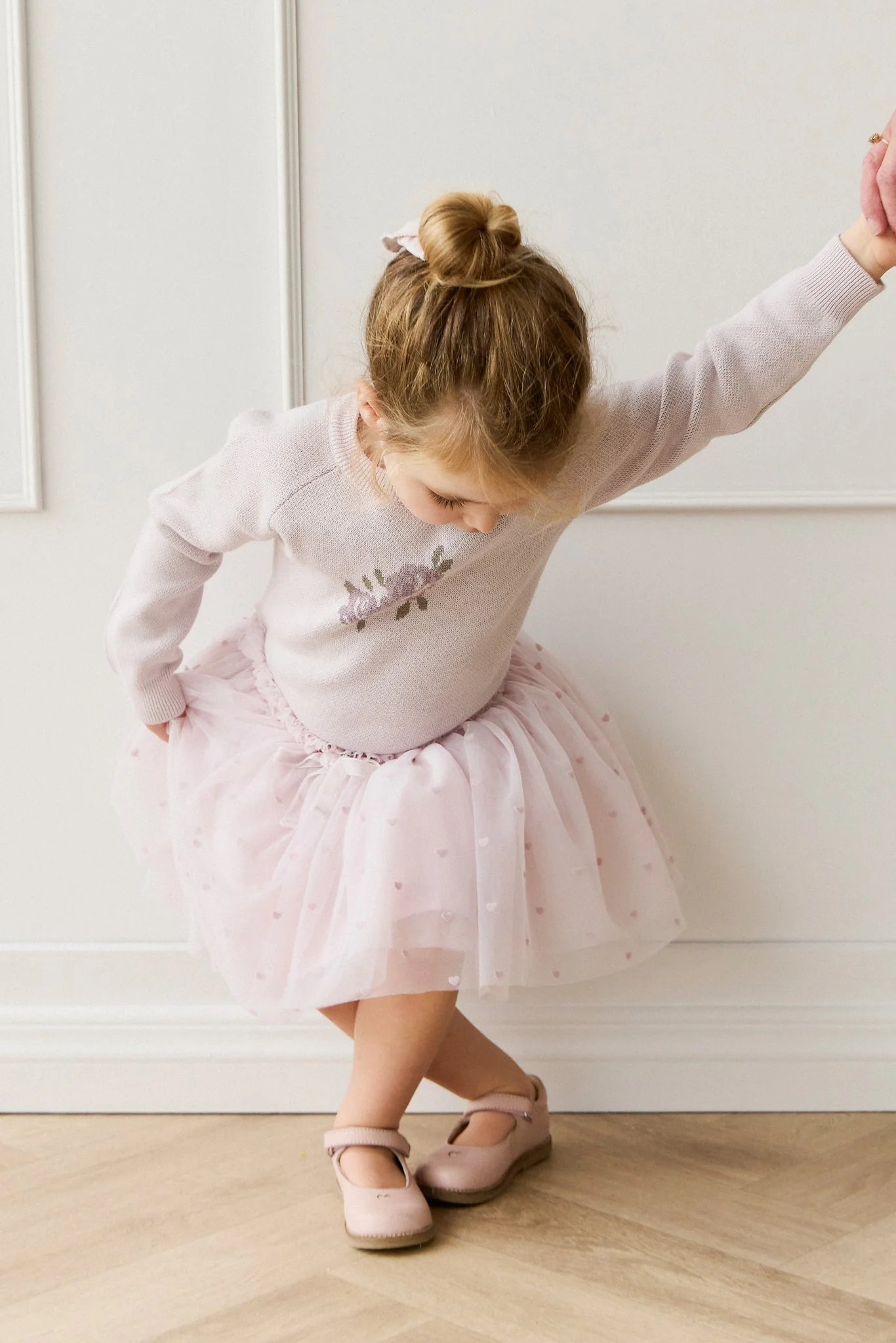 Lillian Jumper - Jacquard Gray Lilac - Image 3