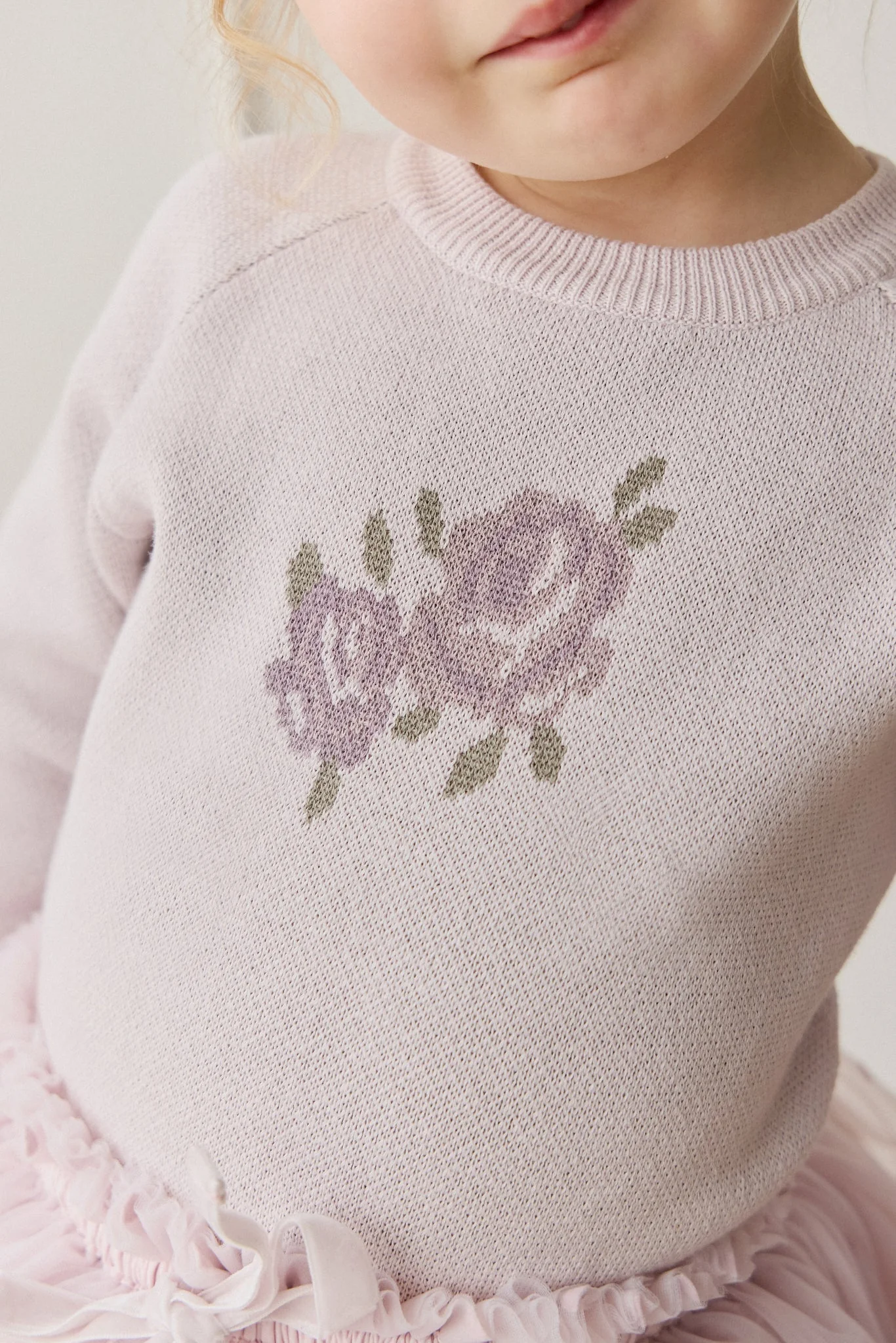 Lillian Jumper - Jacquard Gray Lilac - Image 4