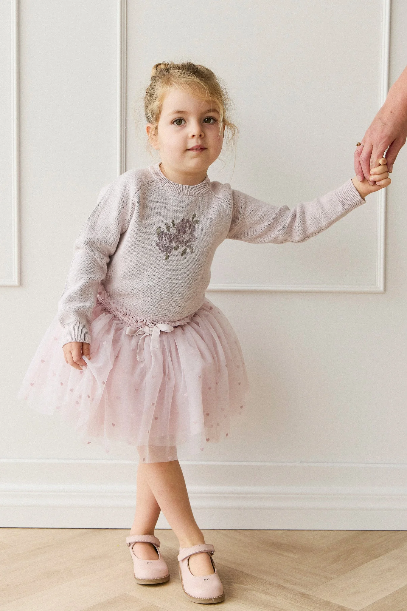 Lillian Jumper - Jacquard Gray Lilac - Image 6