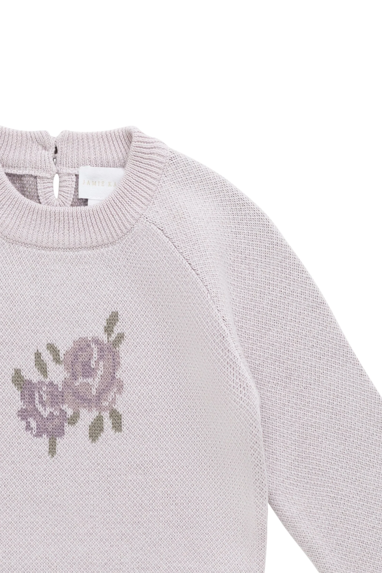 Lillian Jumper - Jacquard Gray Lilac - Image 9