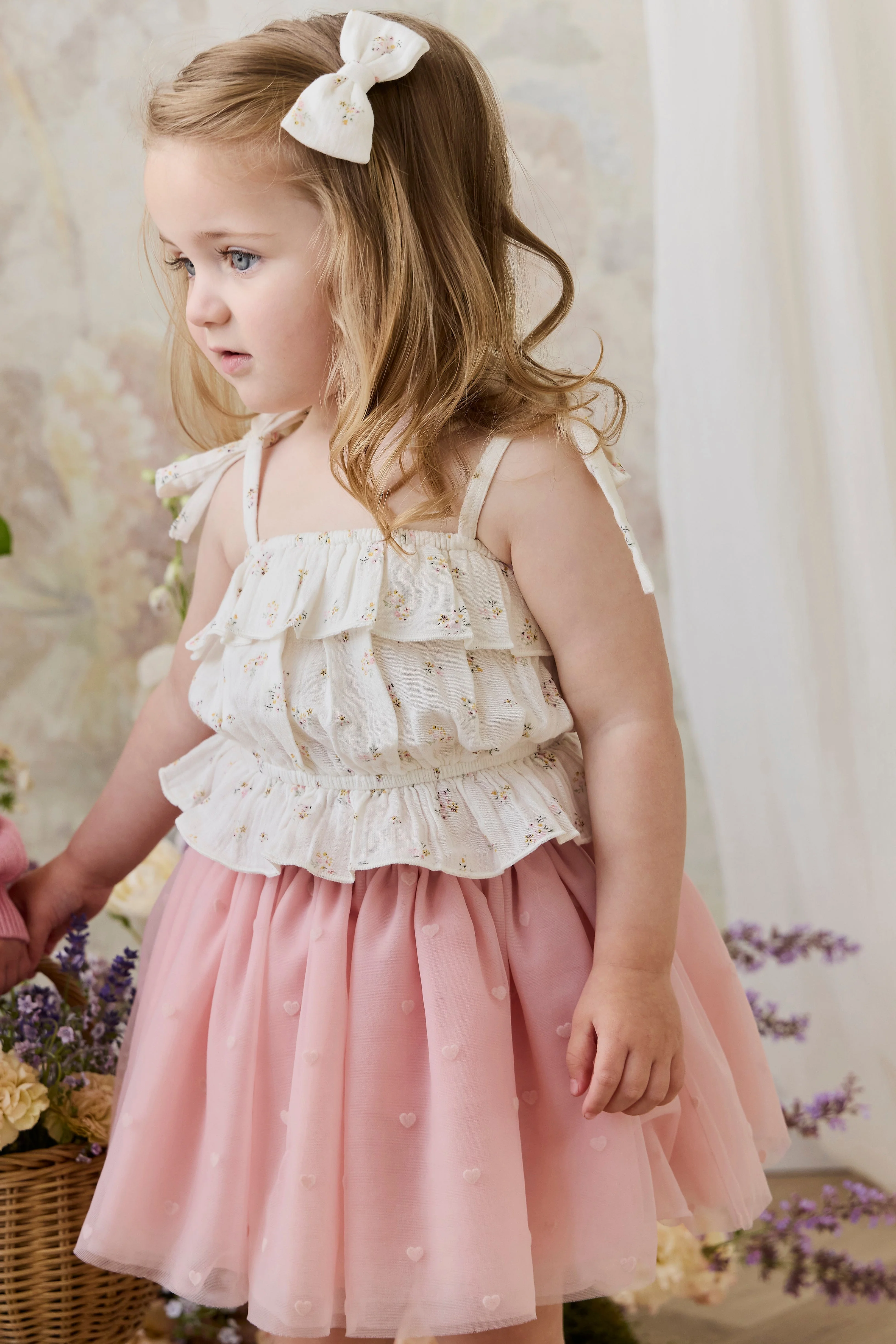 Lottie Skirt - Petite Heart Carnation - Image 6