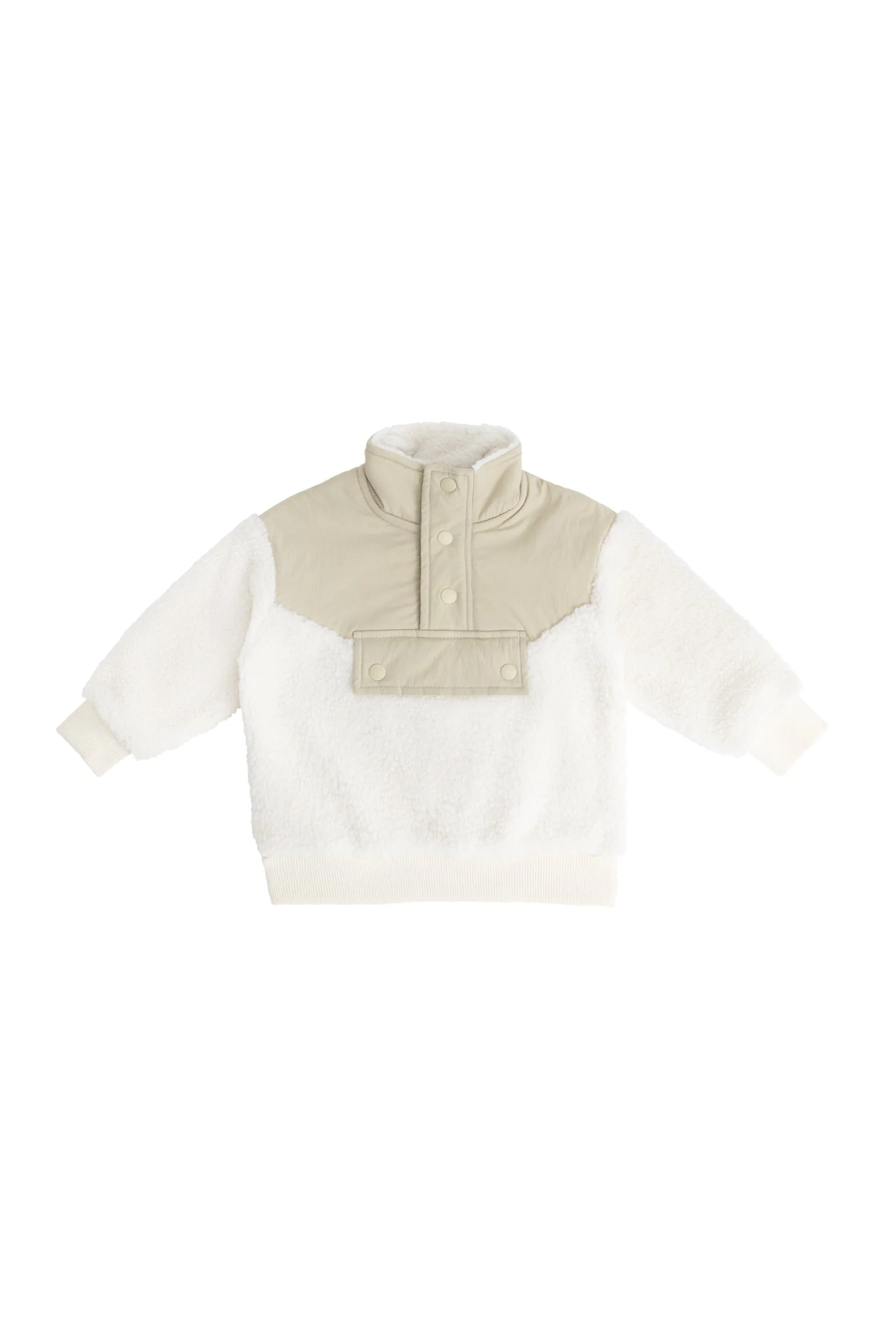 Mackenzie Sherpa Top - Natural/Sandy Brown - Image 2