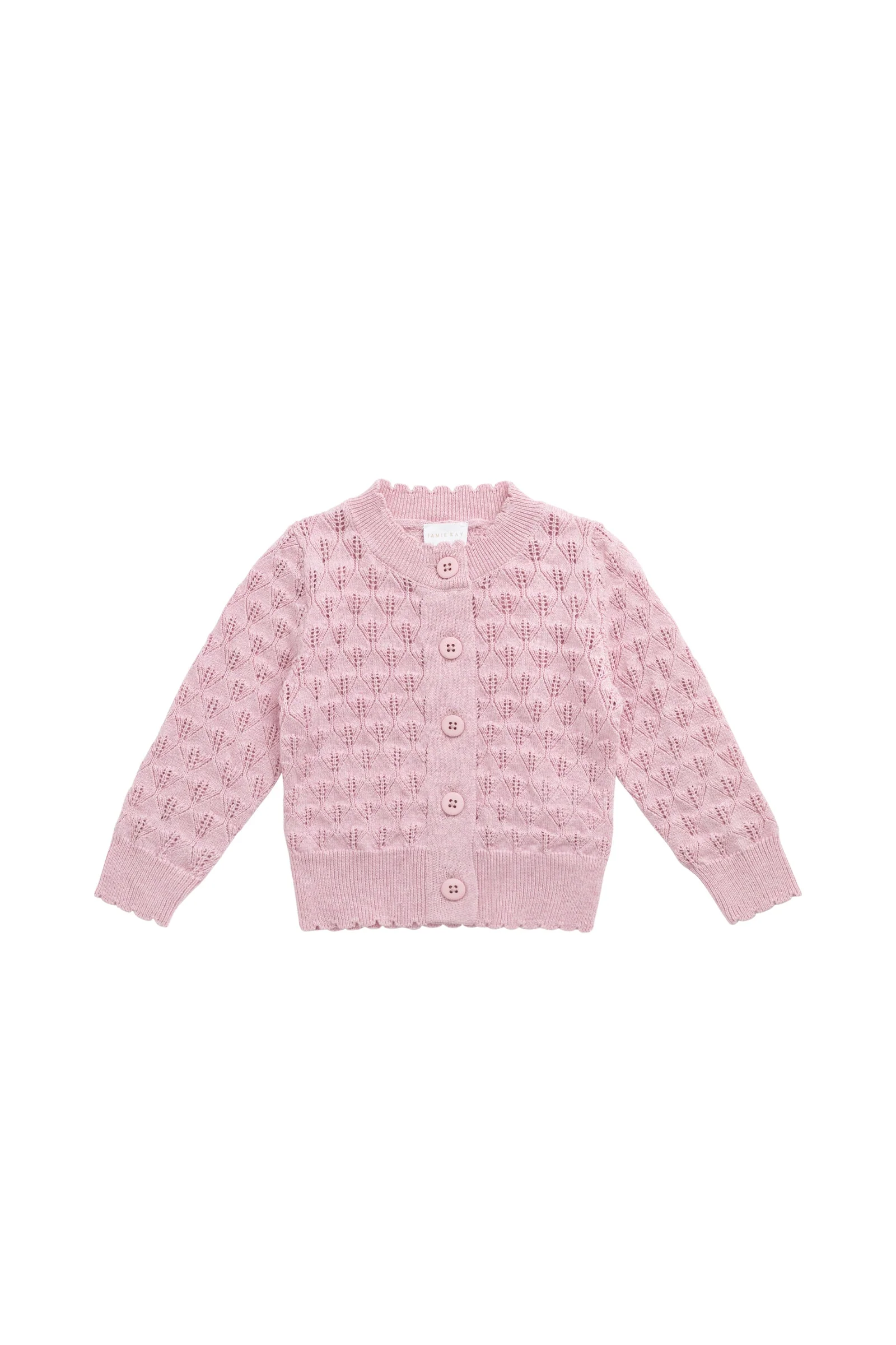 Magnolia Cardigan - Sweet Pink Marle - Image 2