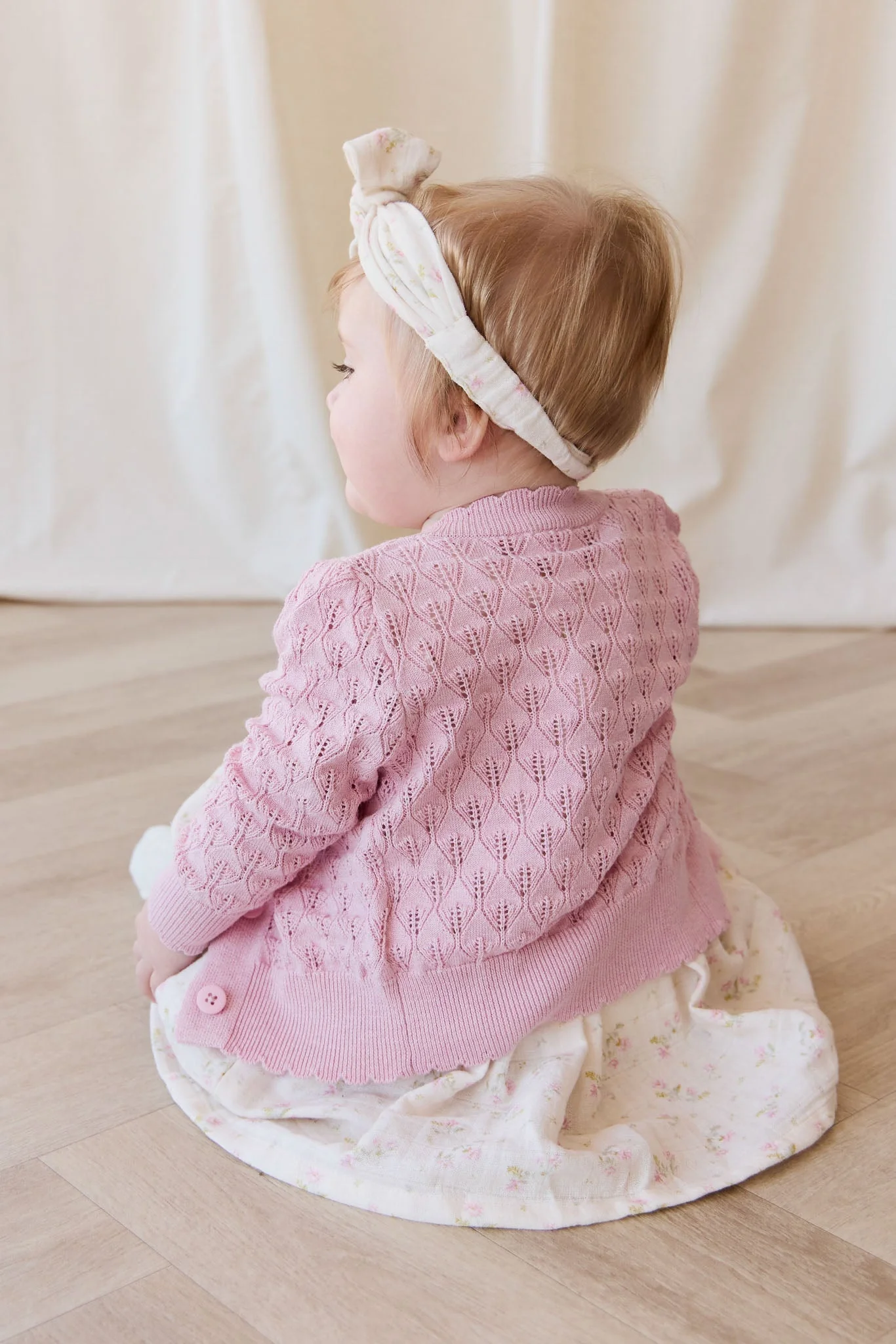 Magnolia Cardigan - Sweet Pink Marle - Image 7