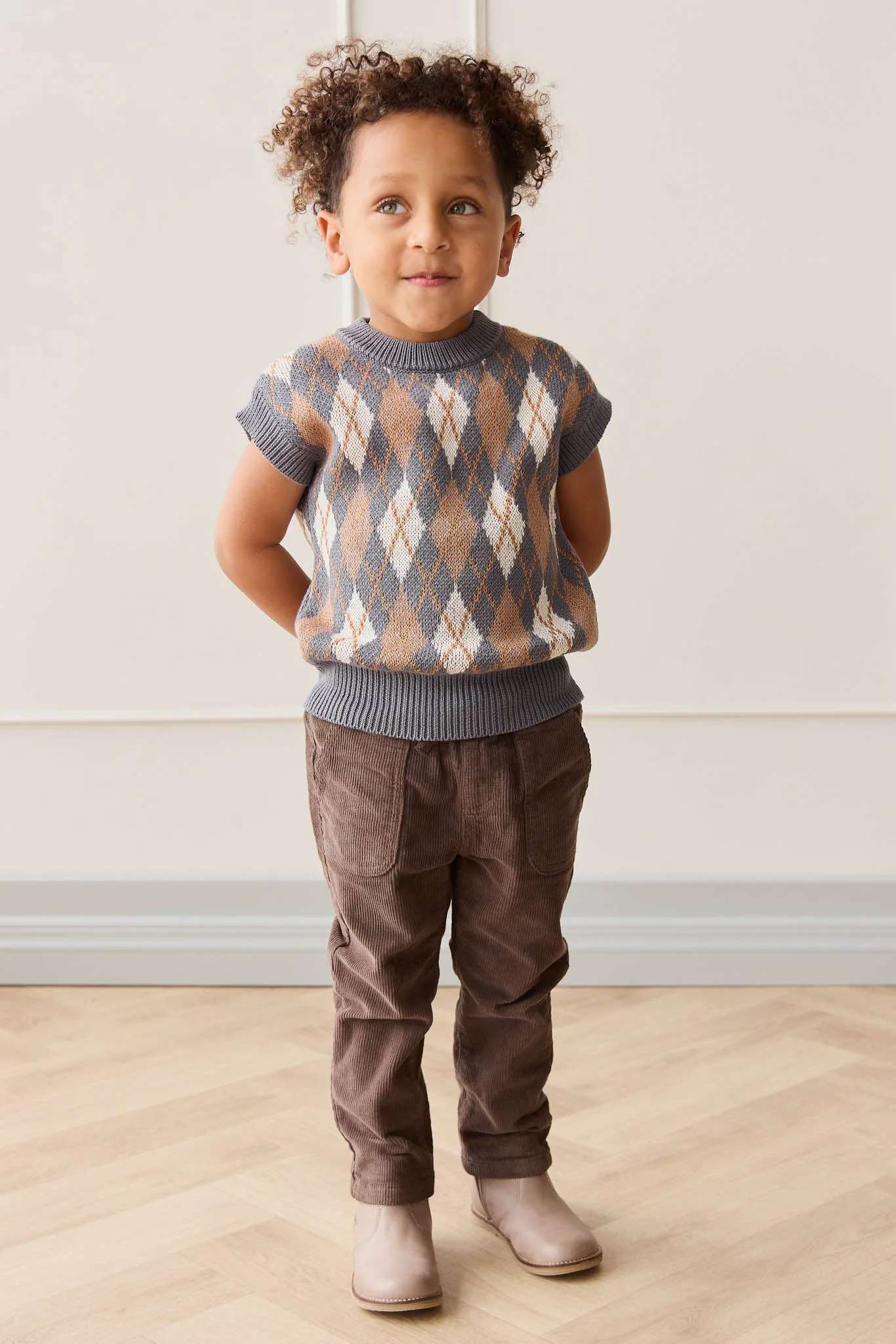 Marcus Knit Vest - Marcus Jacquard Arctic - Image 3