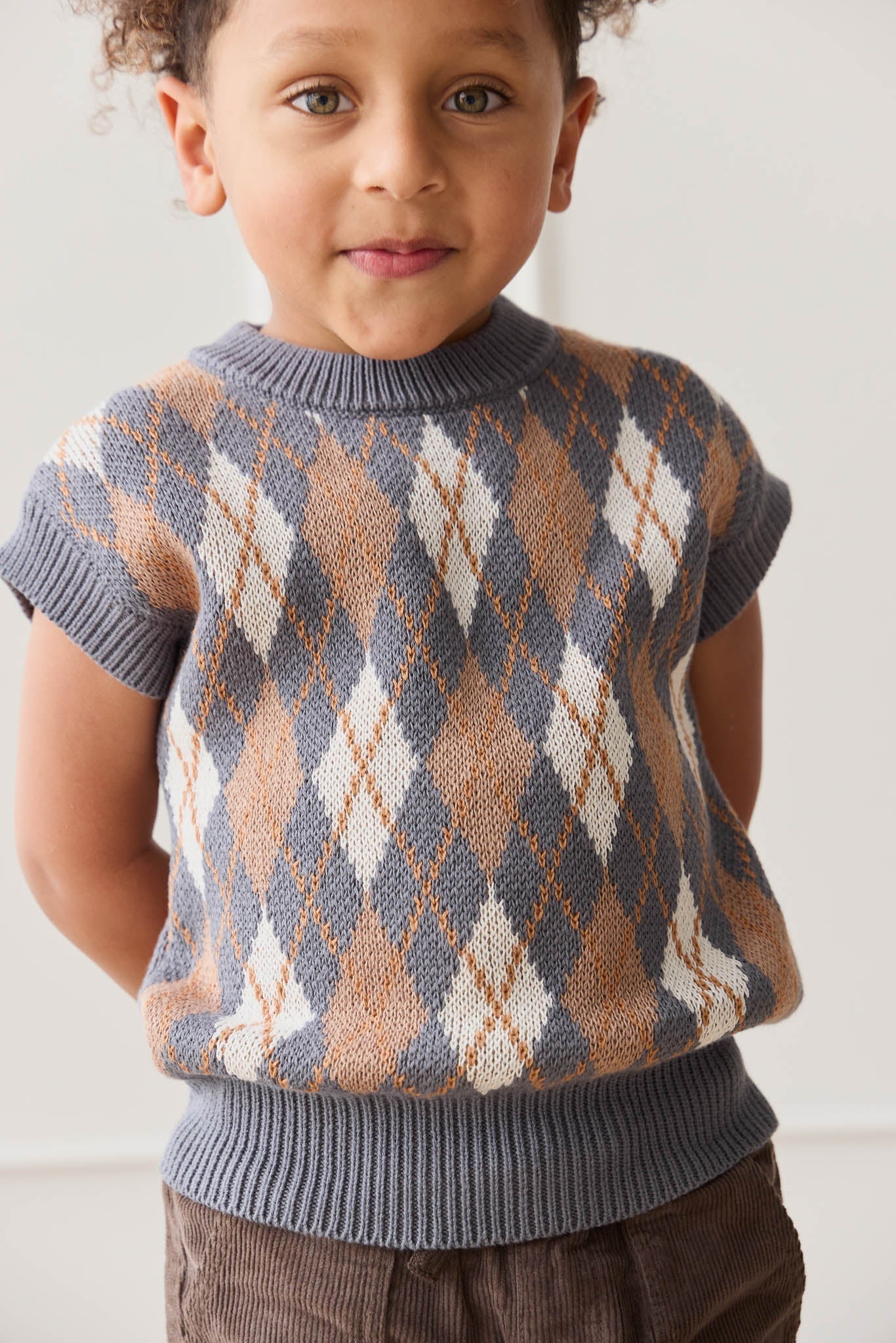 Marcus Knit Vest - Marcus Jacquard Arctic - Image 4