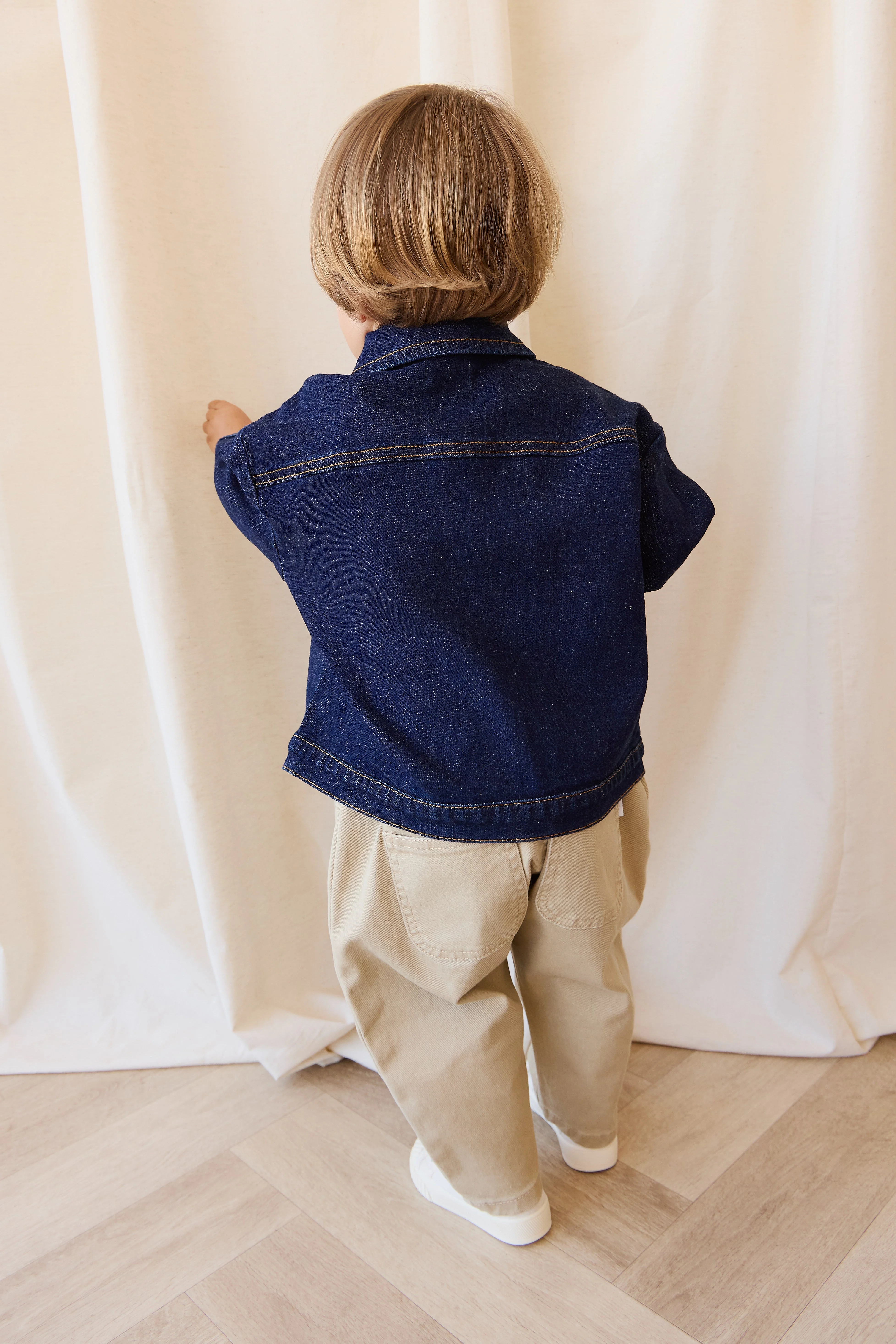 Marty Jacket - Mid Indigo Denim - Image 7