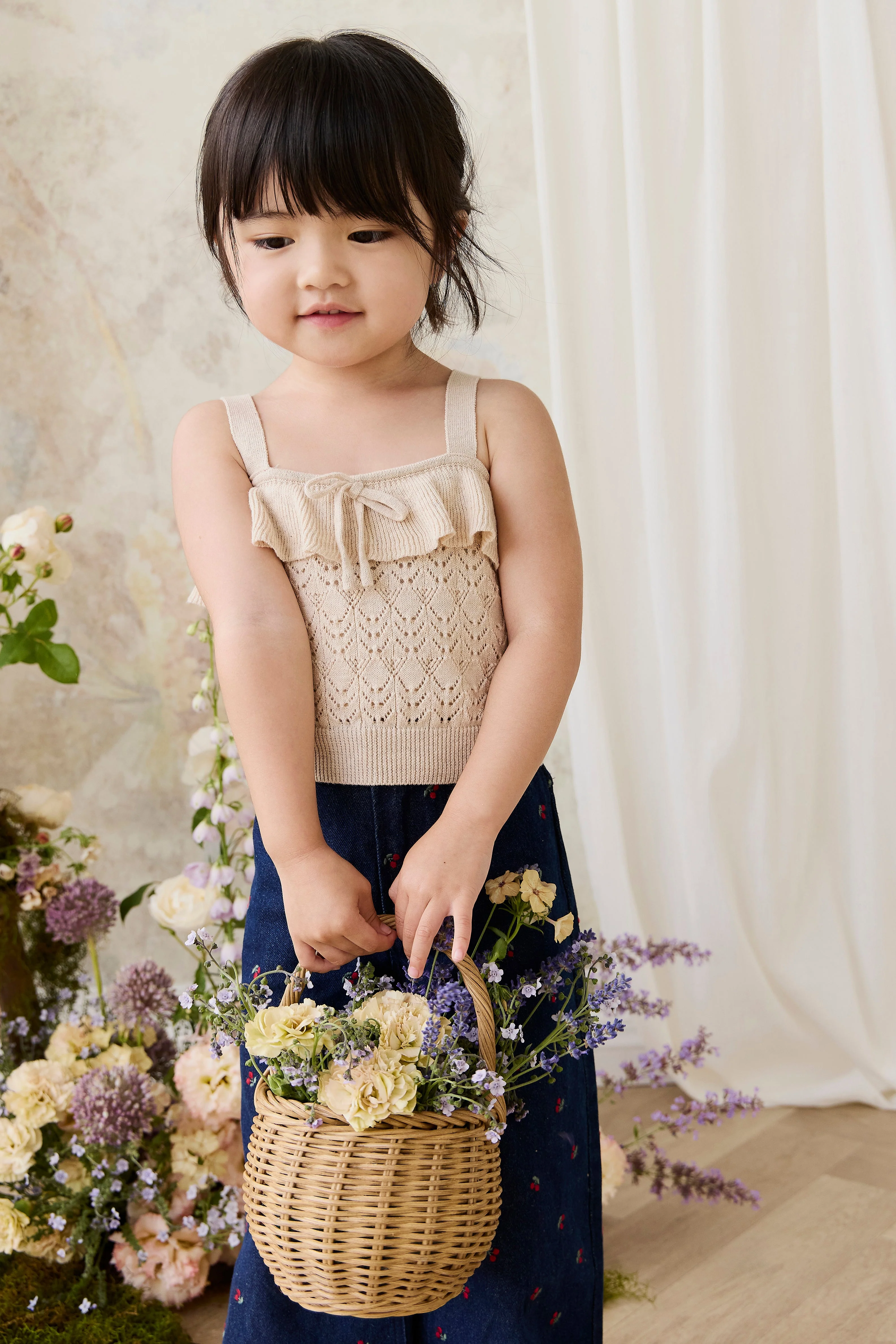 Melanie Top - Light Oatmeal Marle - Image 4