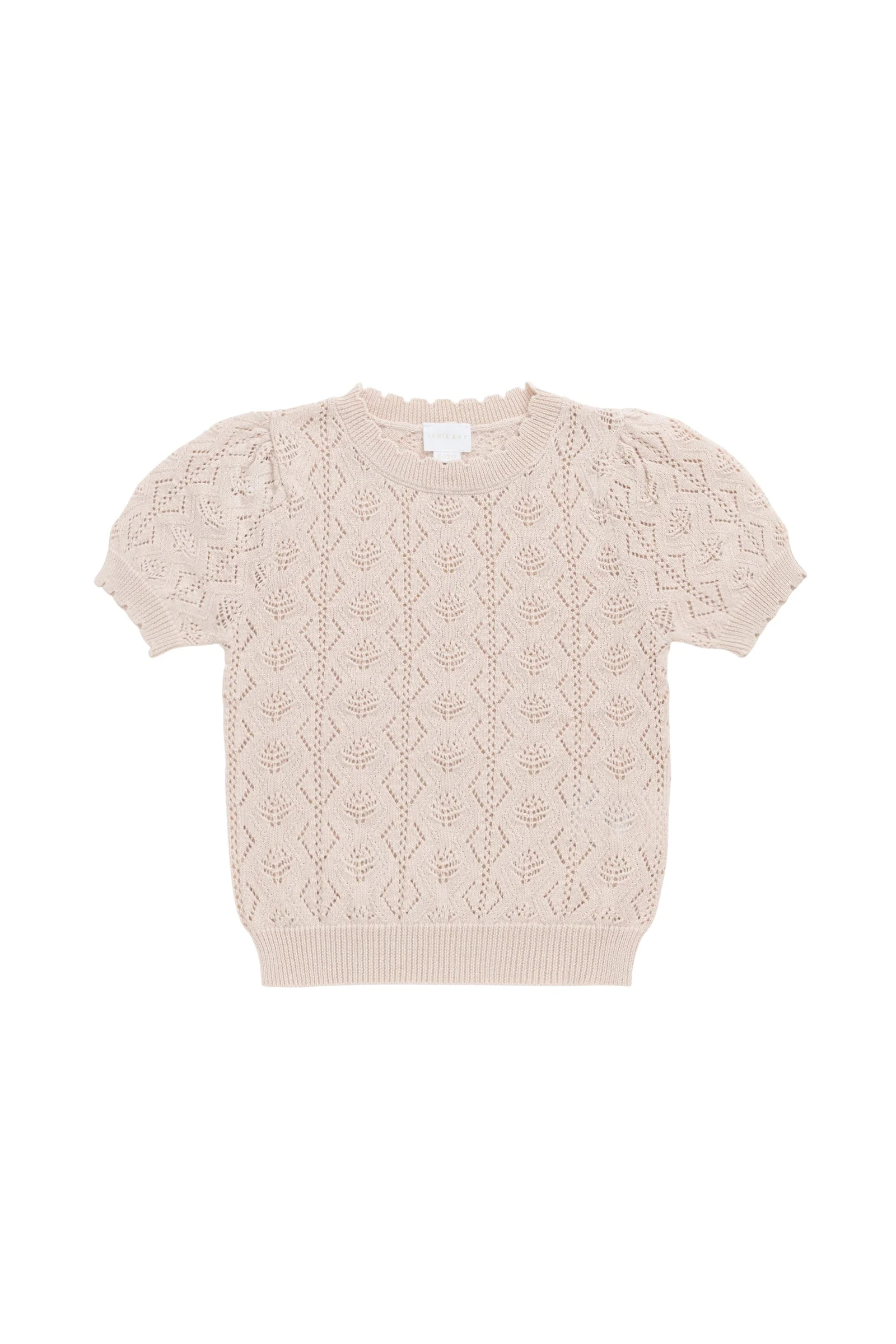Mila Knitted Top - Dainty Pink - Image 3