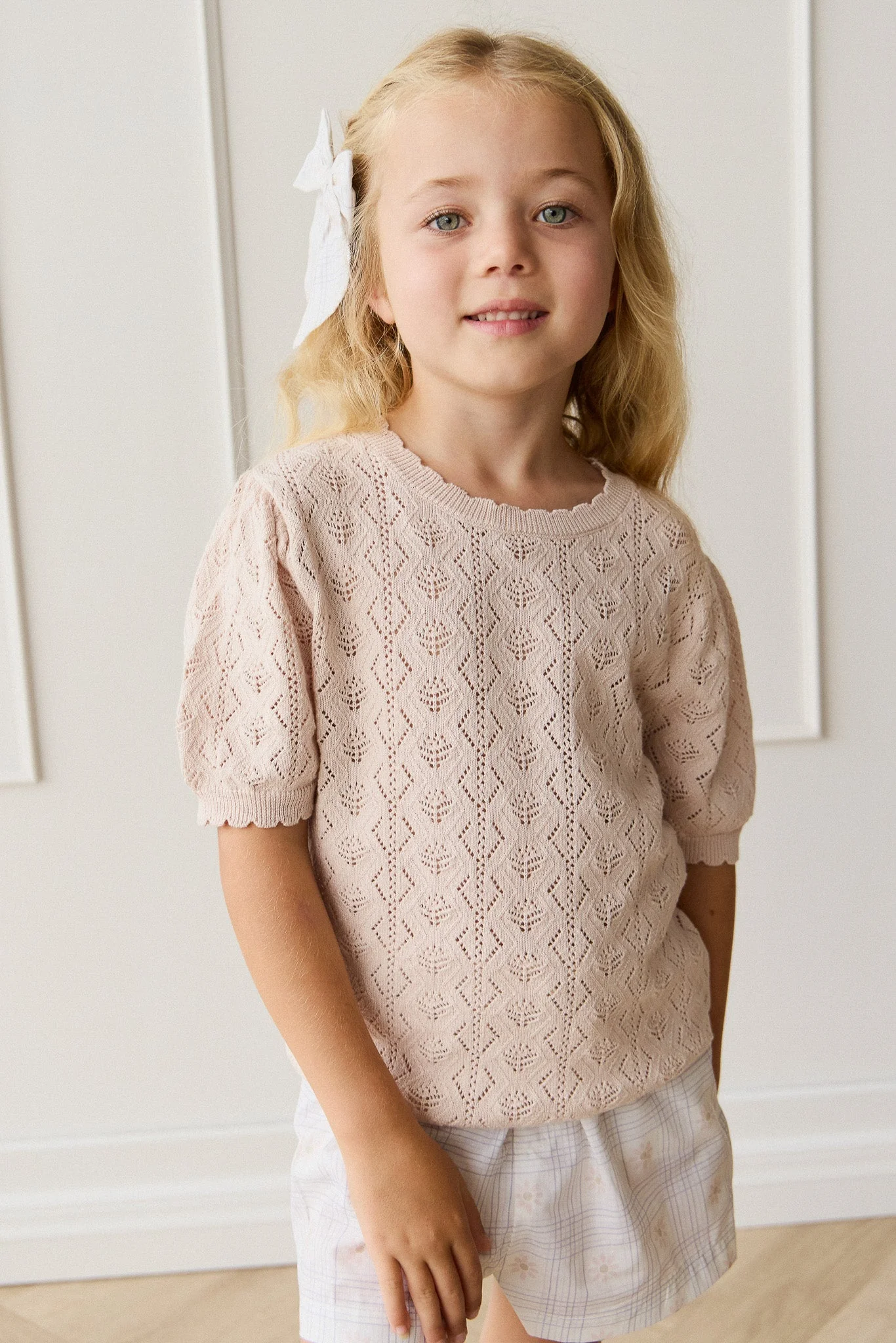 Mila Knitted Top - Dainty Pink - Image 4