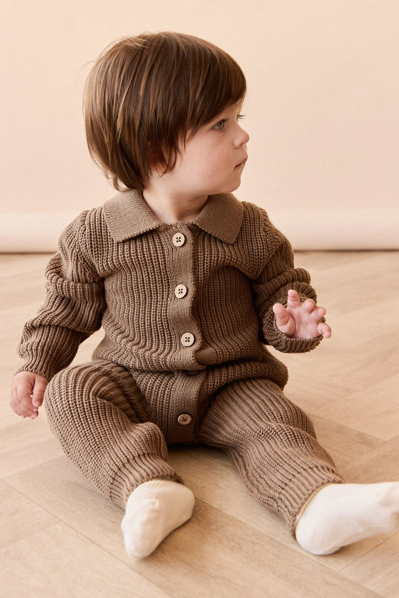 Milan Knitted Onepiece - Pecan - Image 5