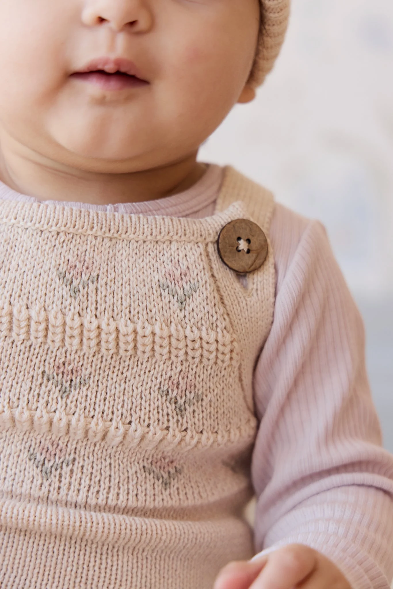 Miranda Playsuit - Miranda Light Oatmeal Marle - Image 3