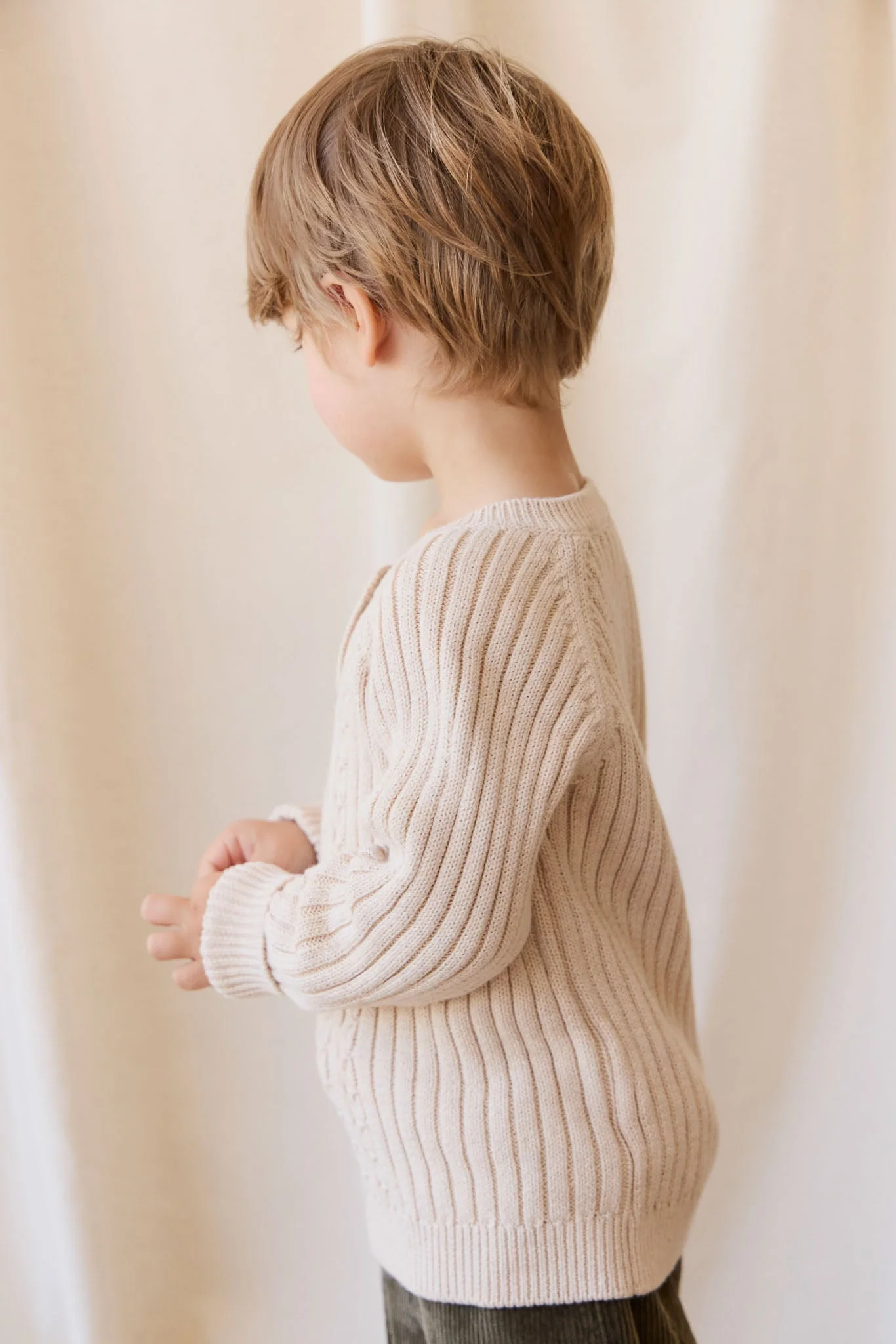 Nathaniel Jumper - Oatmeal Marle - Image 5