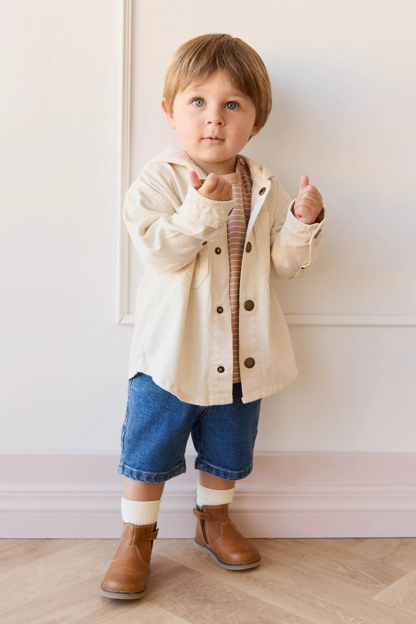 Noah Short - Mid Wash Denim - Image 2