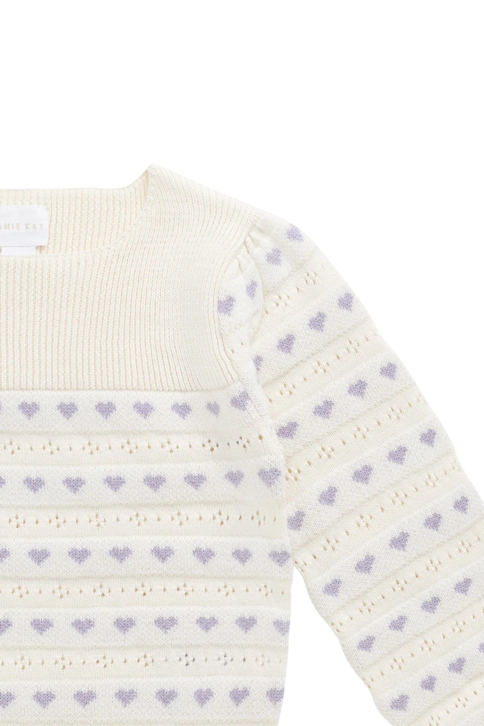 Norah Jumper - Norah Jacquard Evening Haze - Image 6