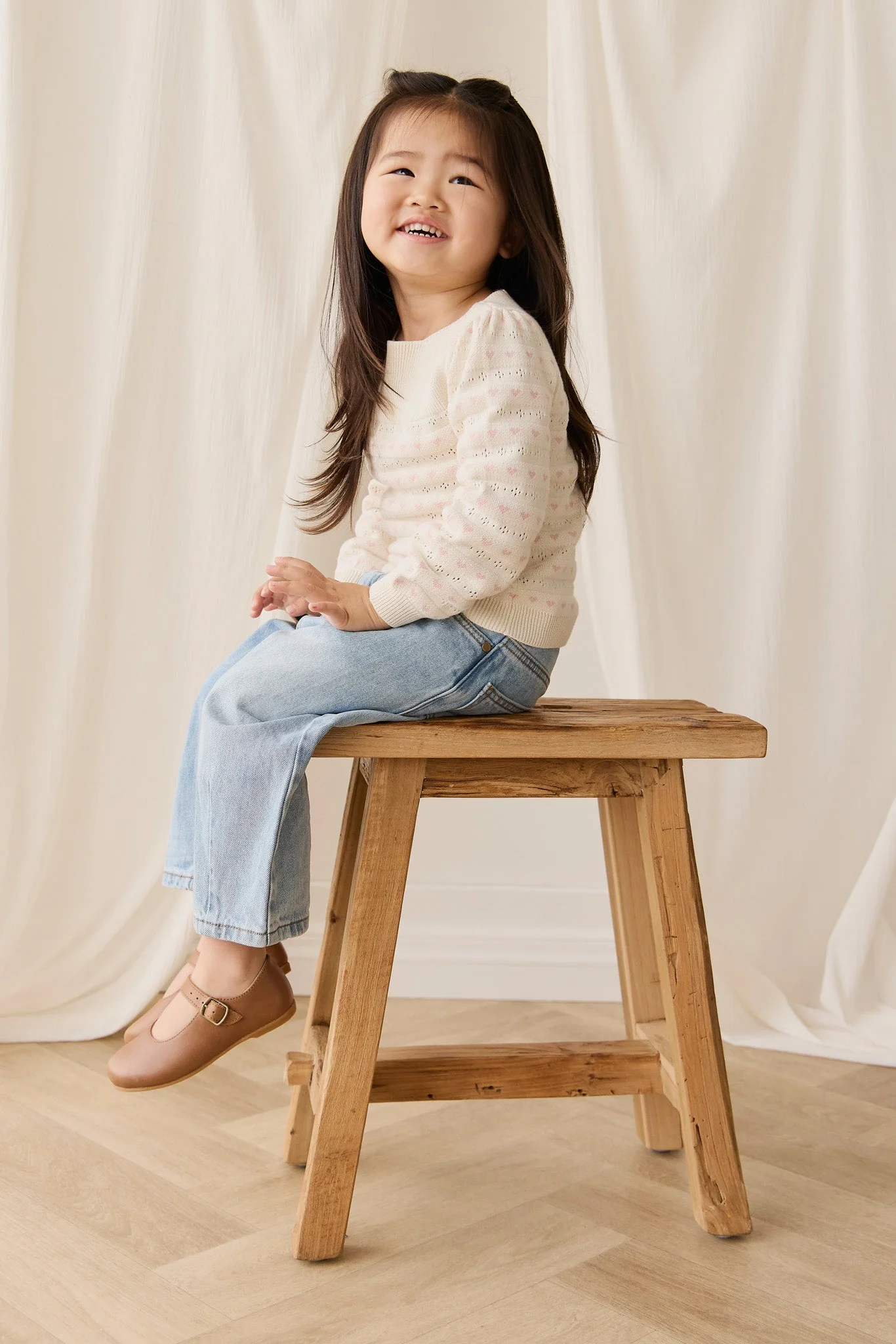 Norah Jumper - Norah Jacquard Tofu - Image 3