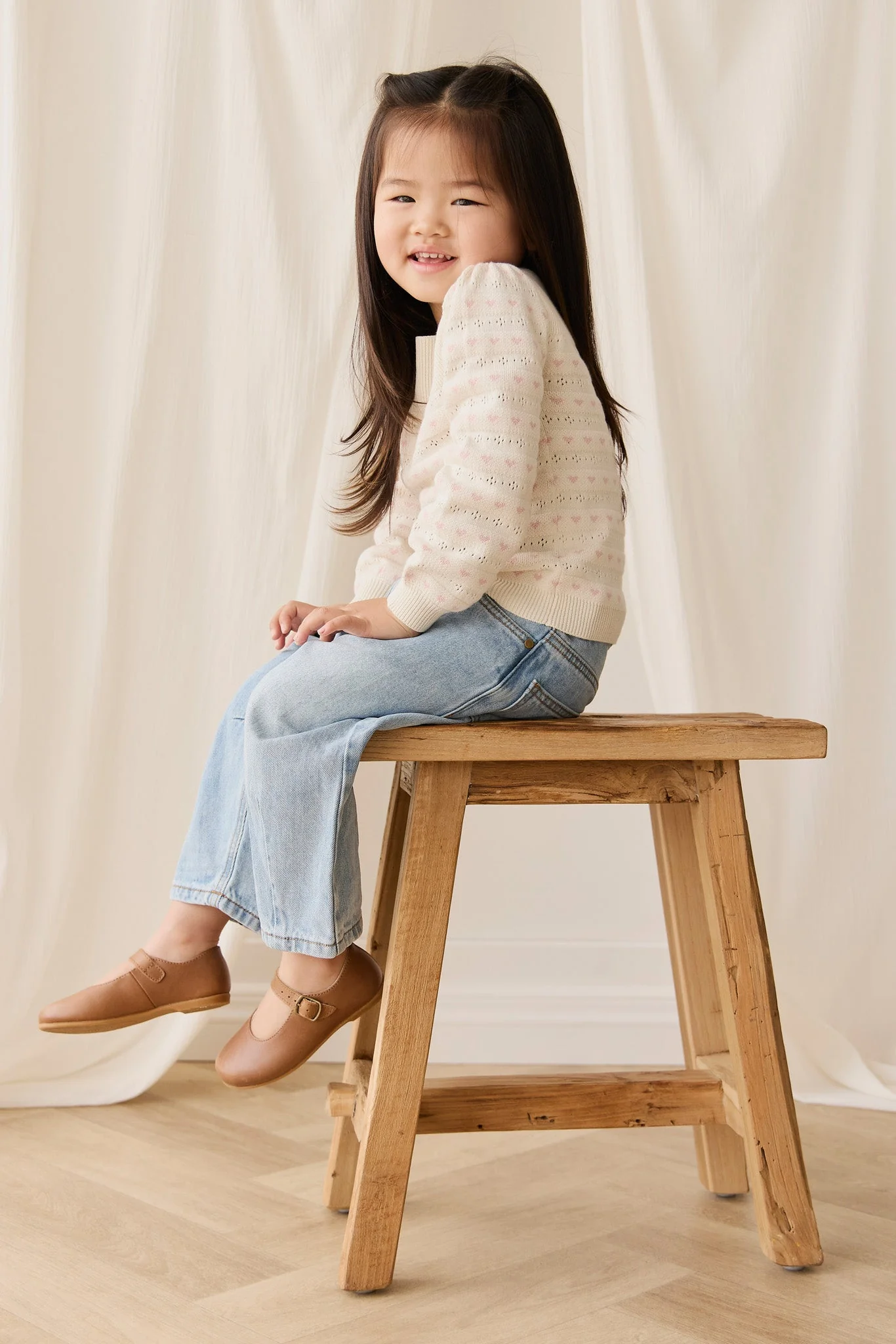 Norah Jumper - Norah Jacquard Tofu - Image 5