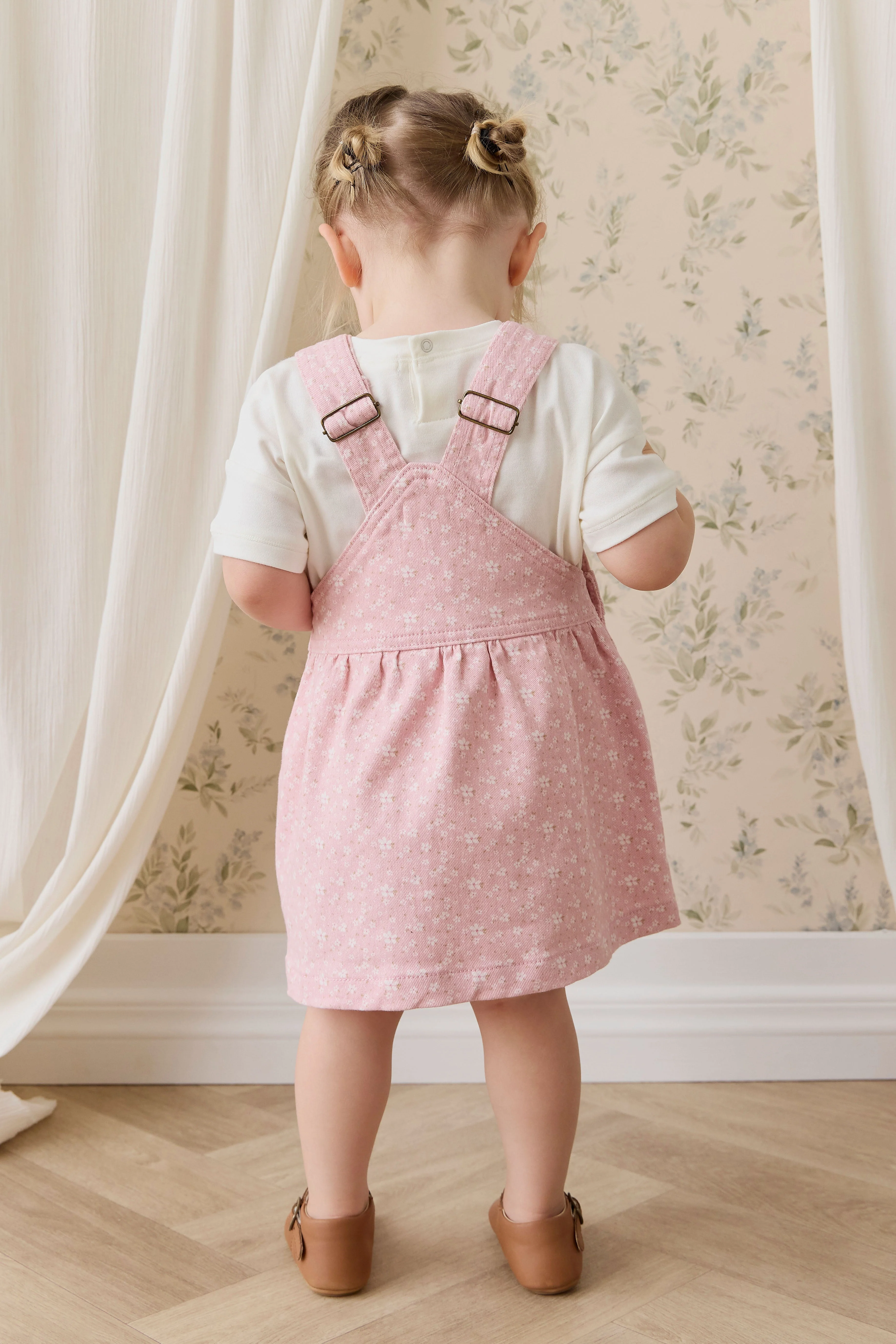 Norah Overall Dress-Paula Powder - Image 6