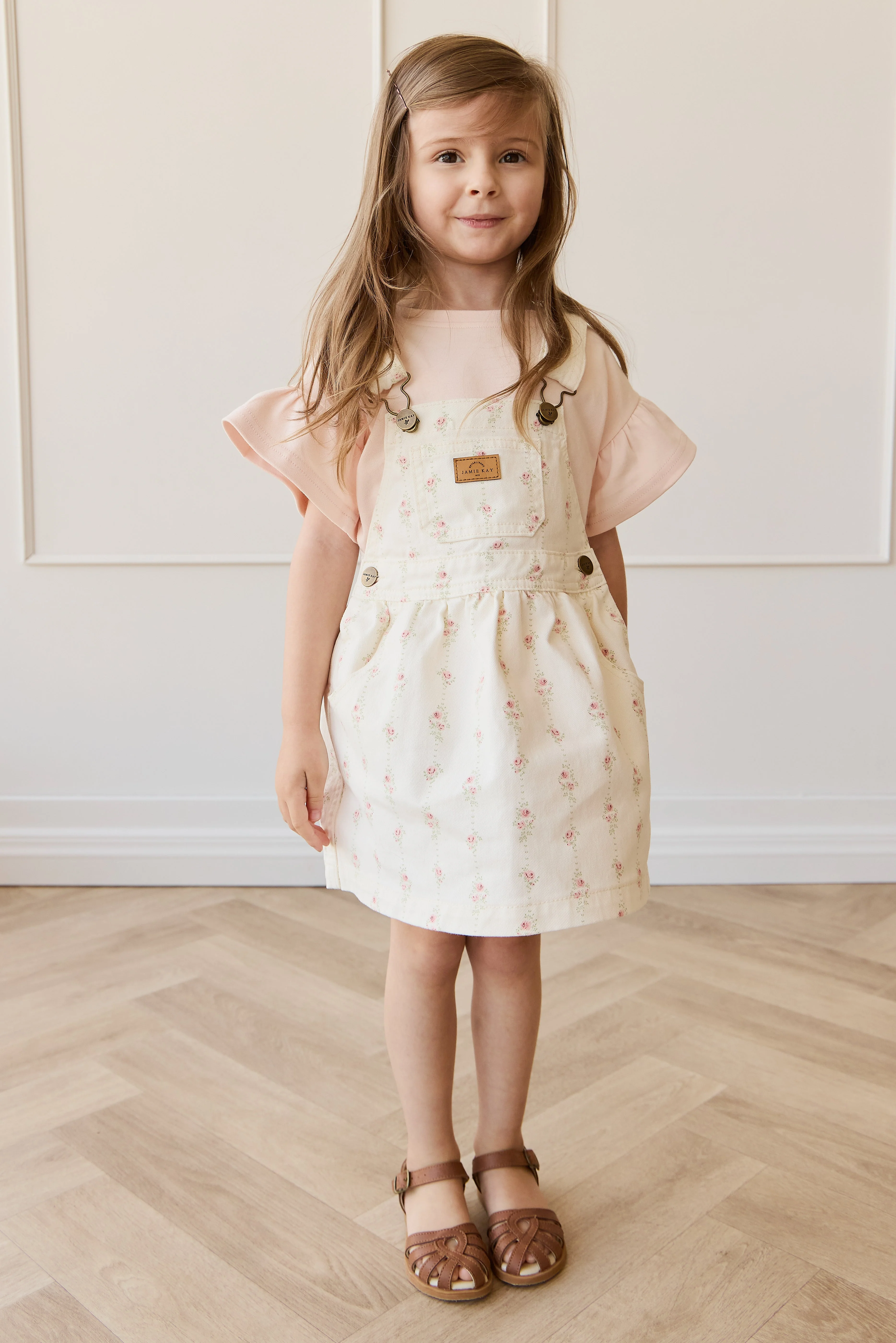 Norah Overall Dress - Rose Trail - Image 6