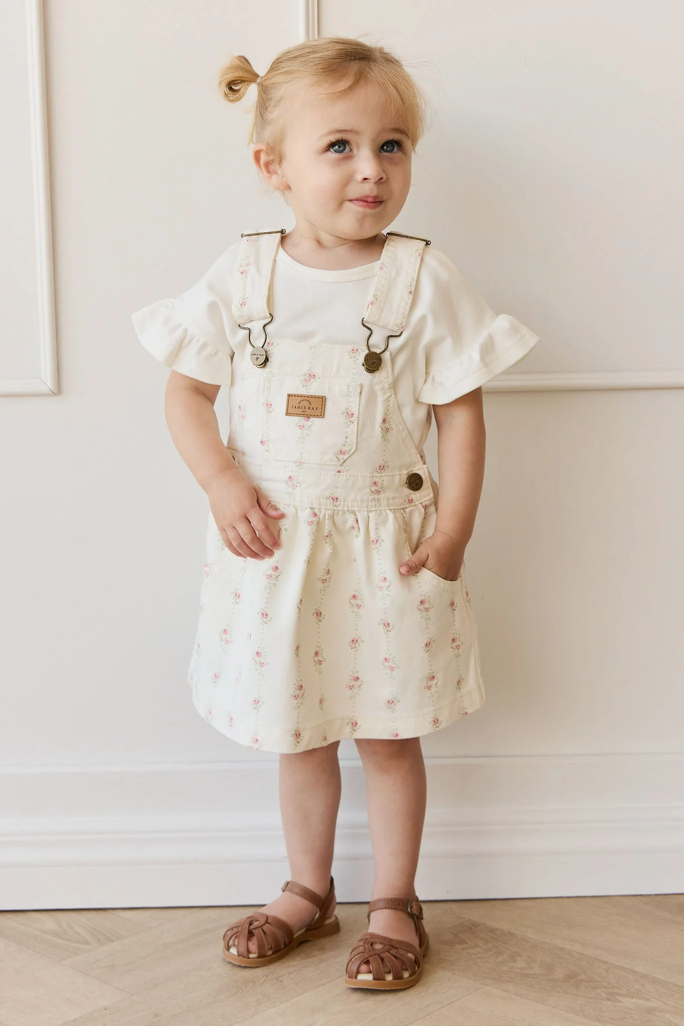 Norah Overall Dress - Rose Trail - Image 9