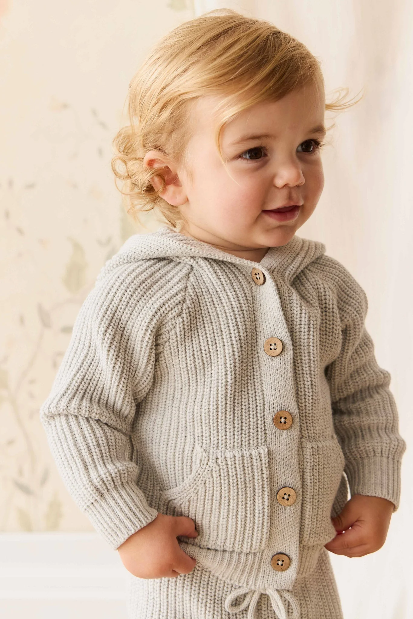 OG Bear Knit - Light Grey Marle - Image 3